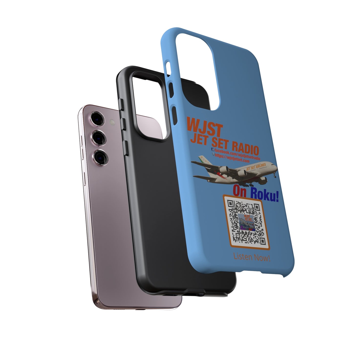 WJST Jet Set Android Tough Phone Case