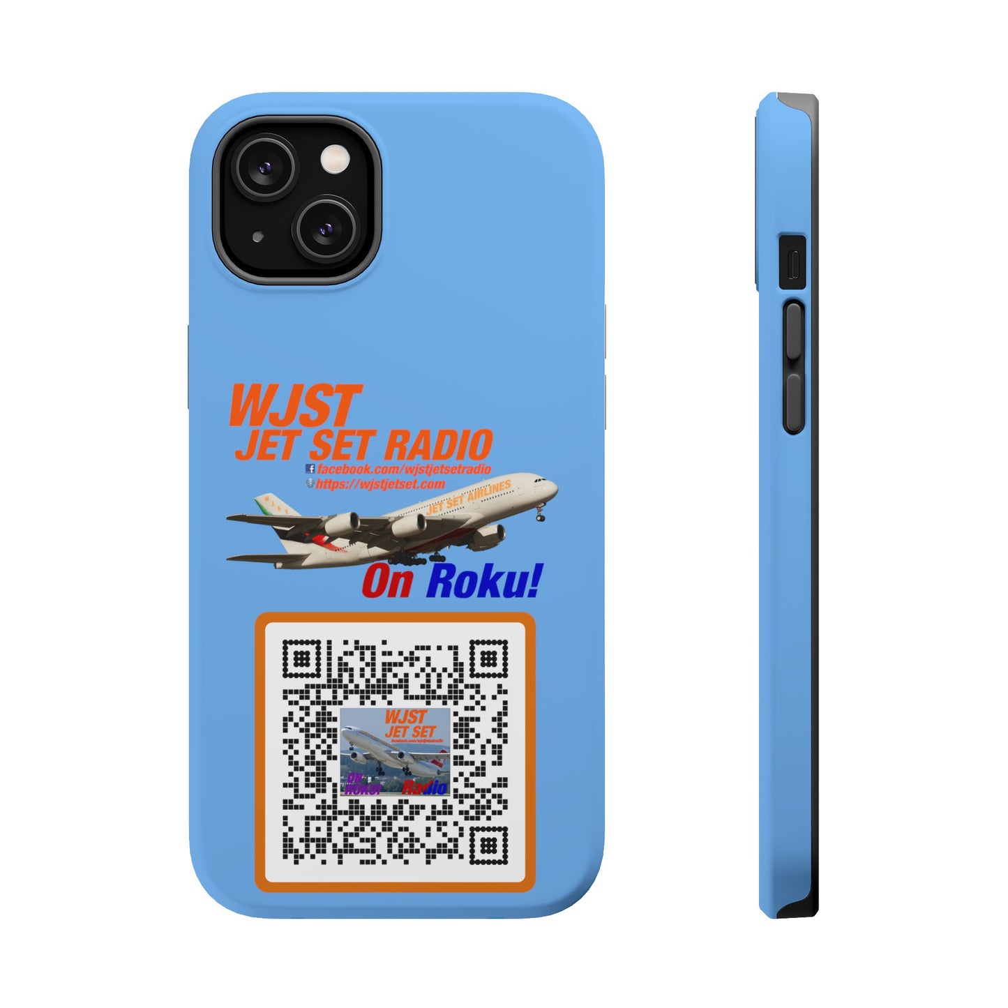 WJST Jet Set iPhone Magnetic Tough Case