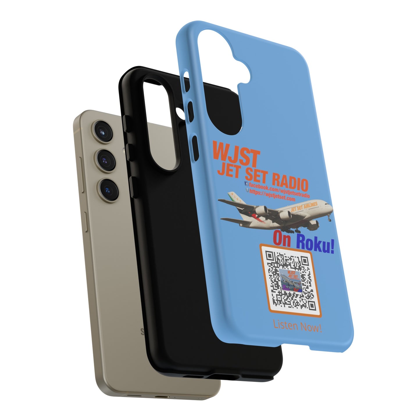 WJST Jet Set Android Tough Phone Case