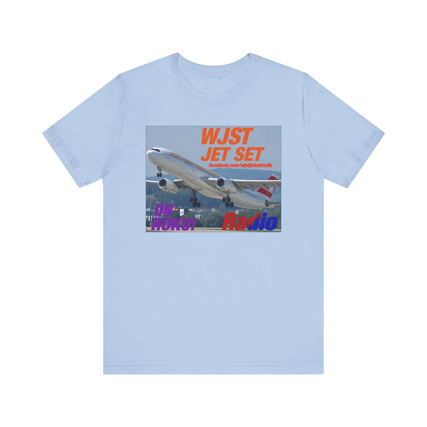 Jet Set Airlines Unisex Jersey Short Sleeve Tee