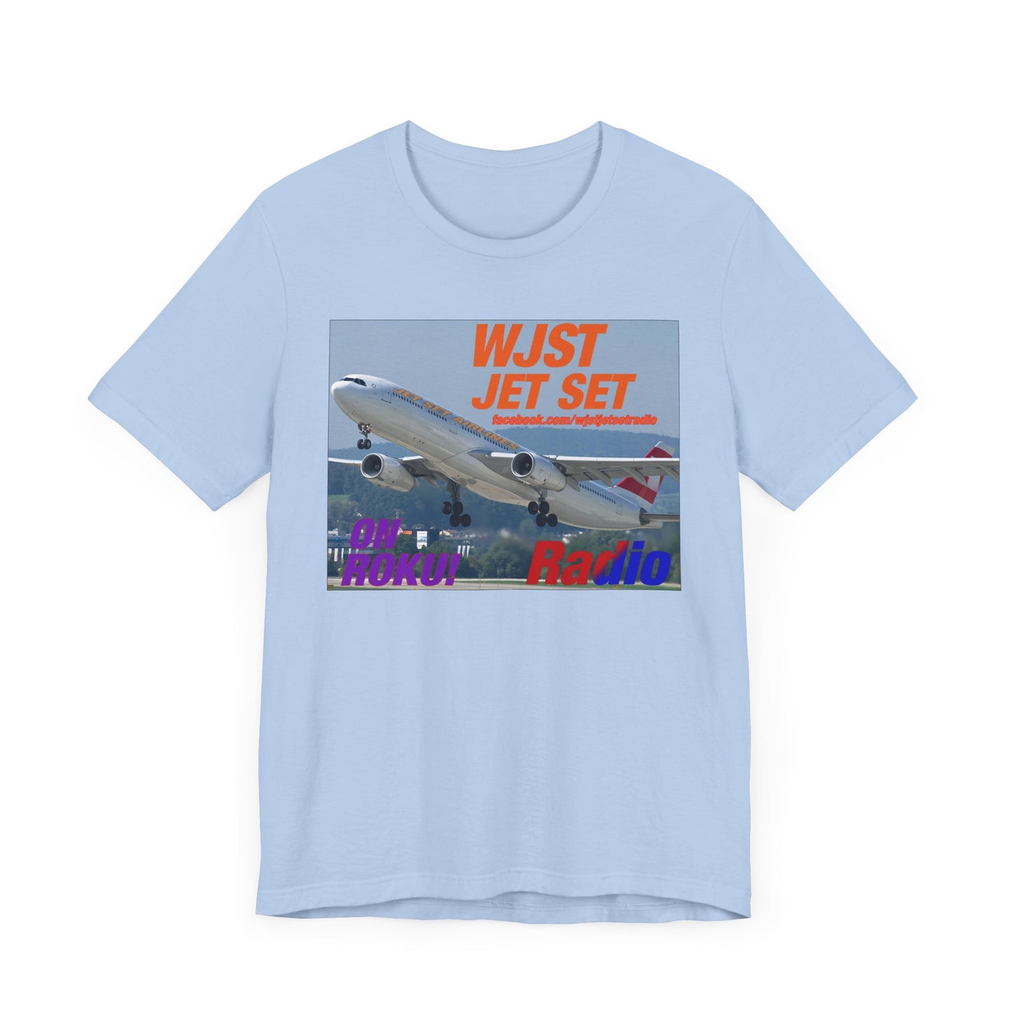 Jet Set Airlines Unisex Jersey Short Sleeve Tee