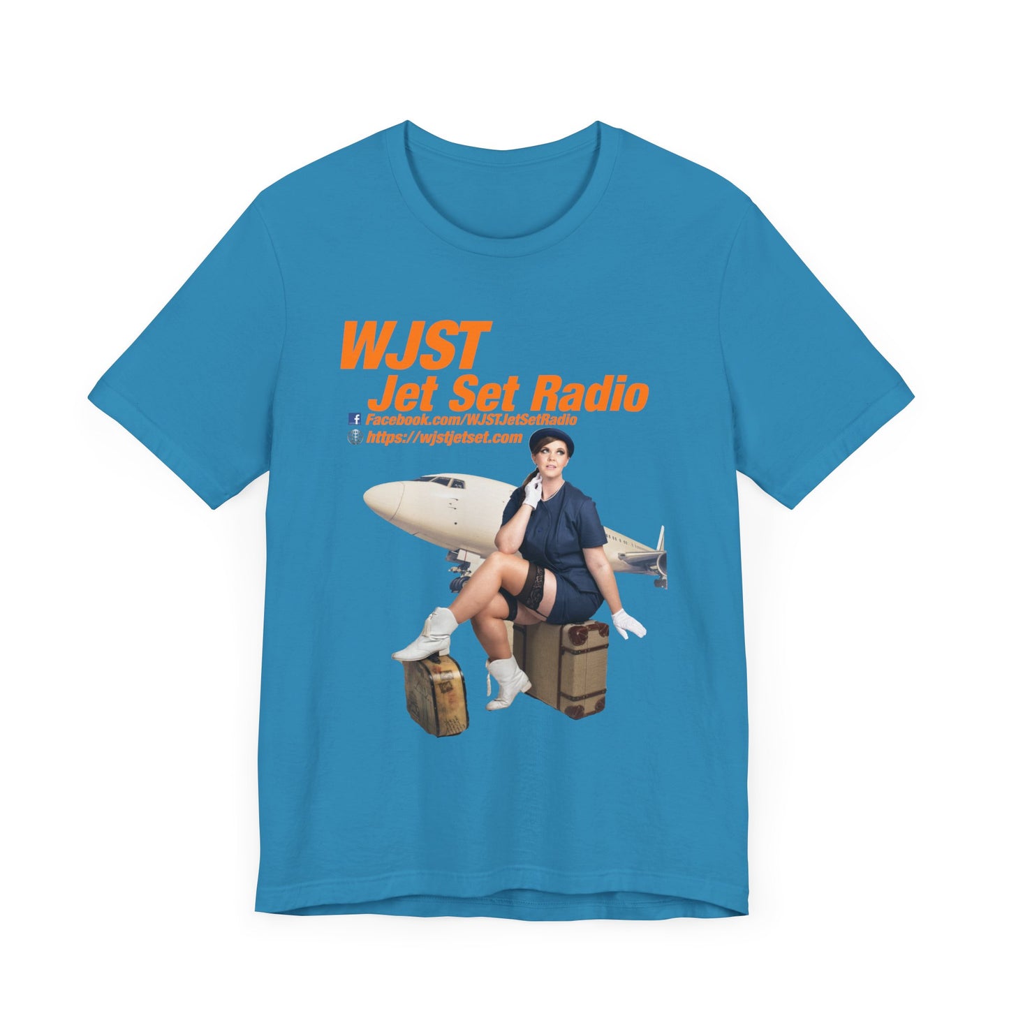 WJST Something Blue Unisex Jersey Short Sleeve Tee