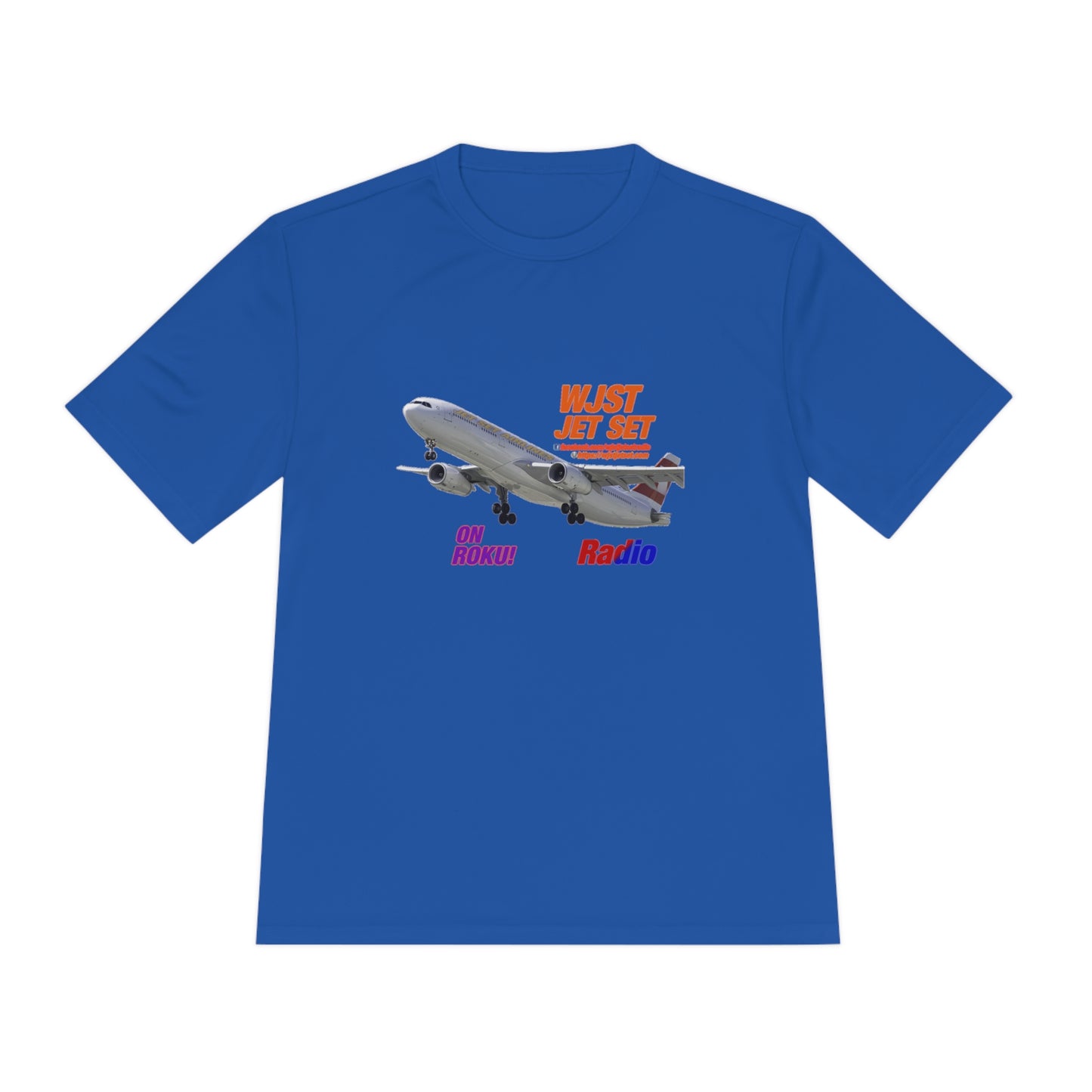 WJST Jet Set Logo Unisex Moisture Wicking Tee