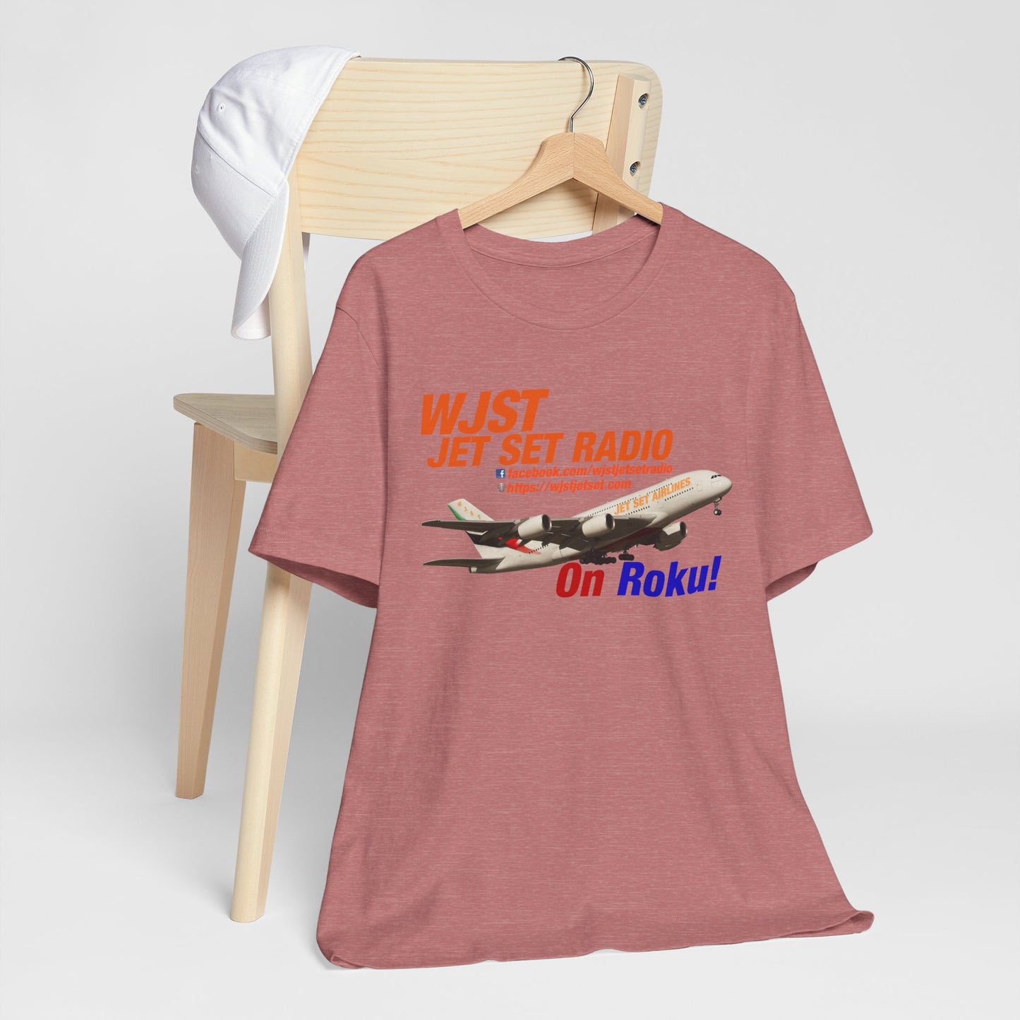 WJST Jet Set Logo Unisex Jersey Short Sleeve Tee