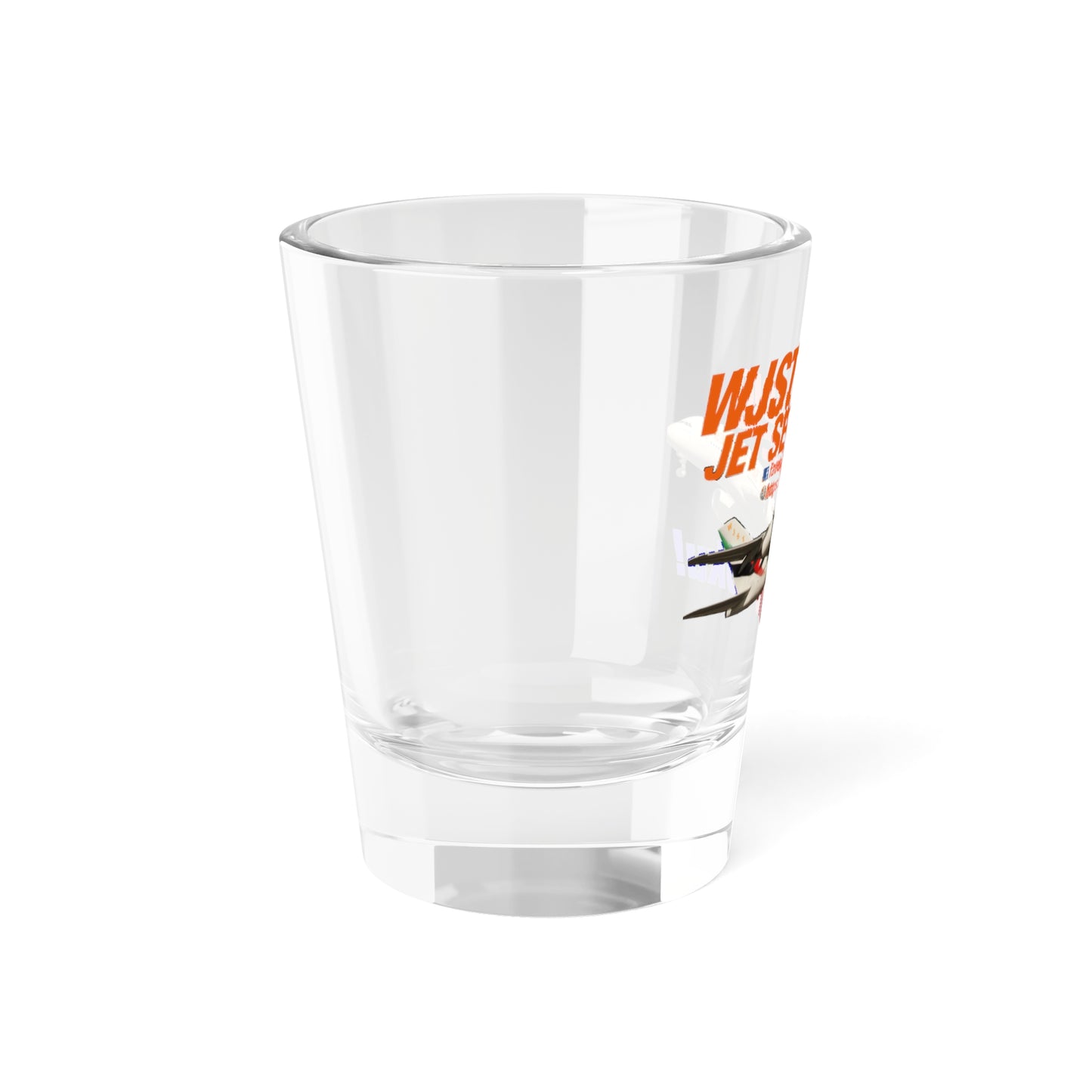 WJST Jet Set Shot Glass, B 1.5oz