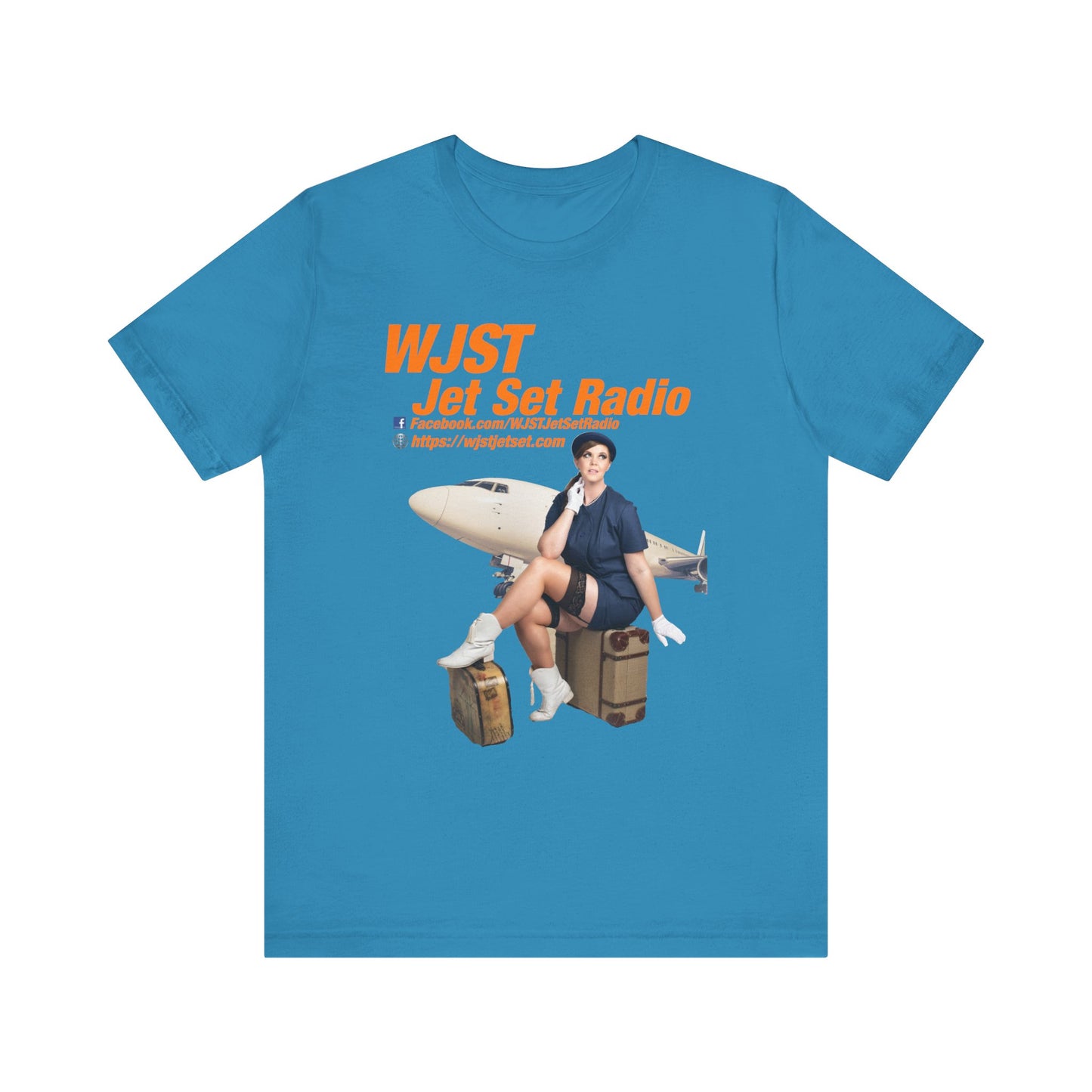 WJST Something Blue Unisex Jersey Short Sleeve Tee