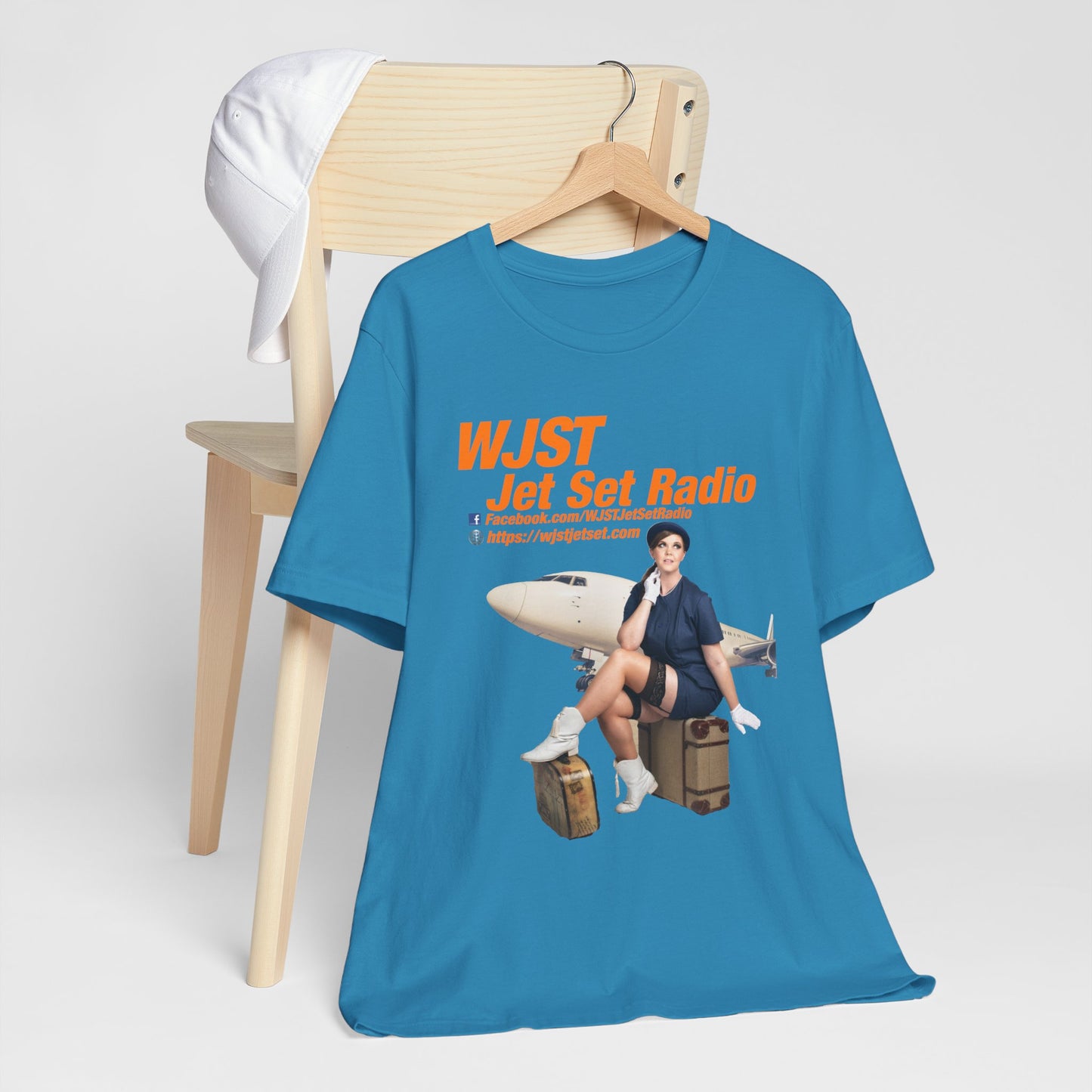 WJST Something Blue Unisex Jersey Short Sleeve Tee