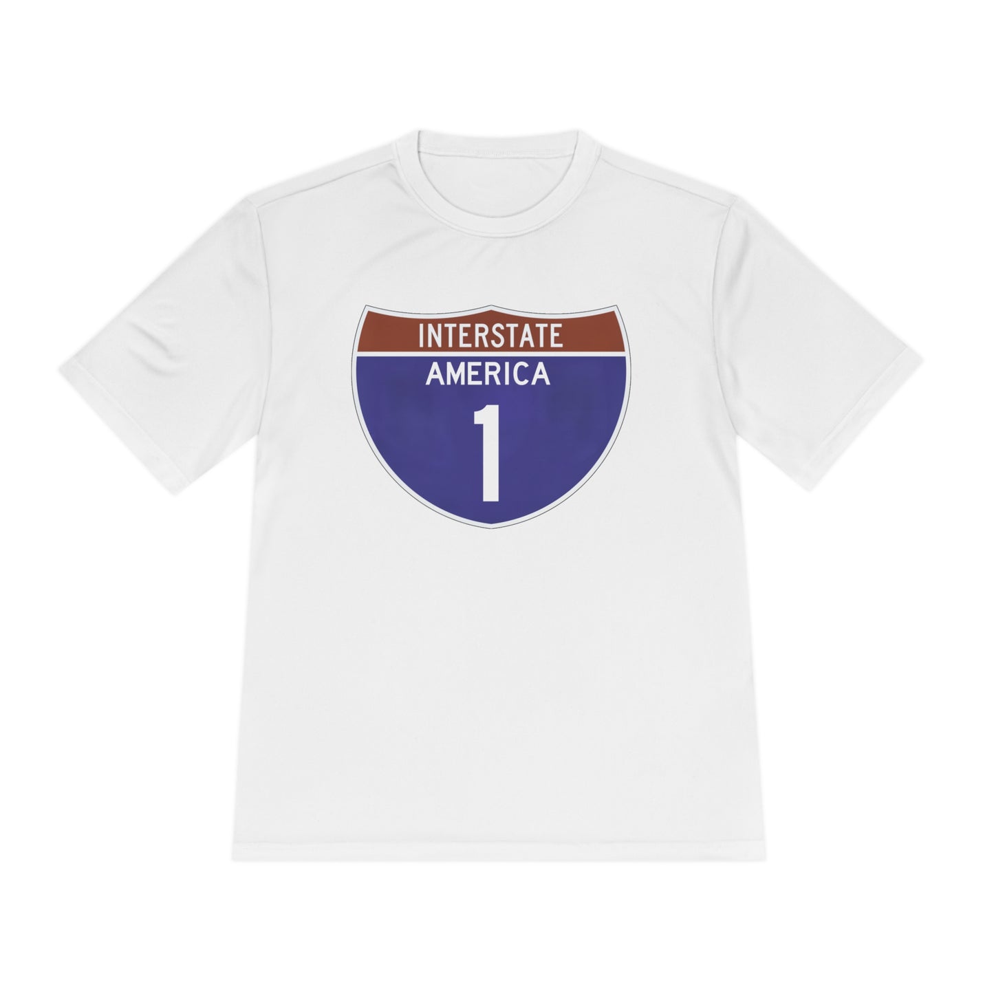 Interstate America 1 Unisex Moisture Wicking Tee