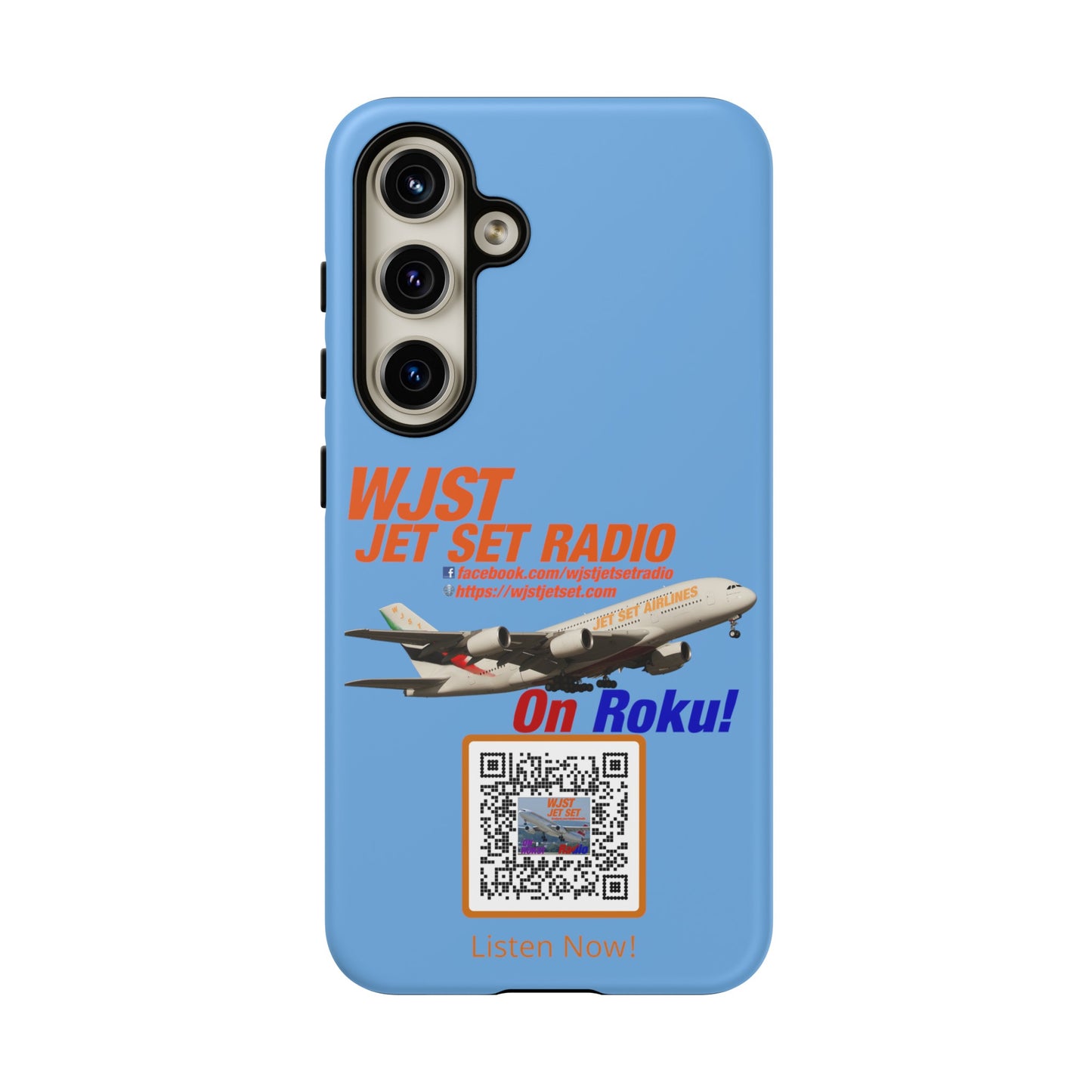 WJST Jet Set Android Tough Phone Case