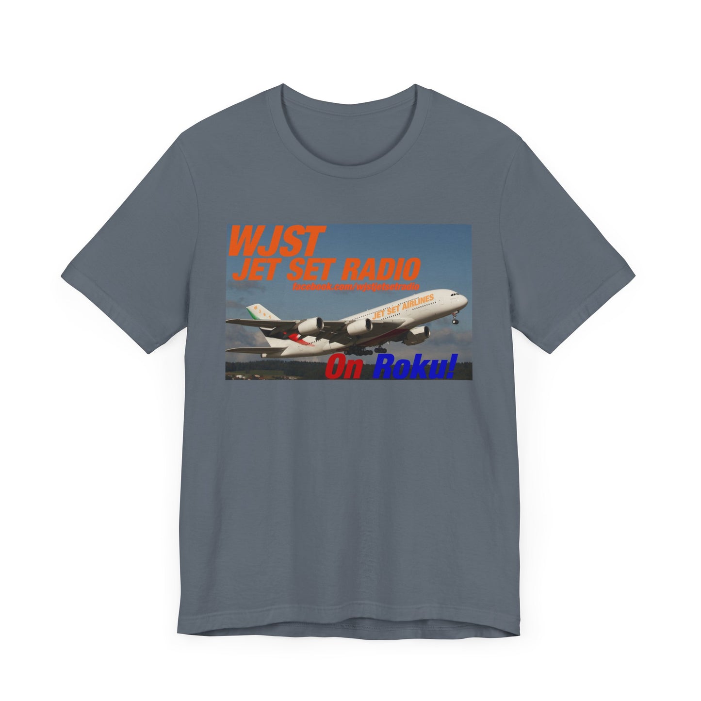 WJST Jet Set Logo Unisex Jersey Short Sleeve Tee