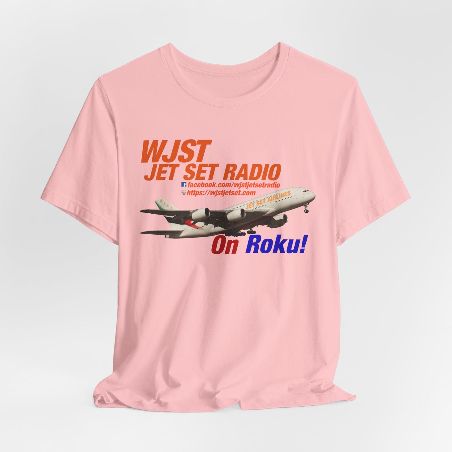 WJST Jet Set Logo Unisex Jersey Short Sleeve Tee