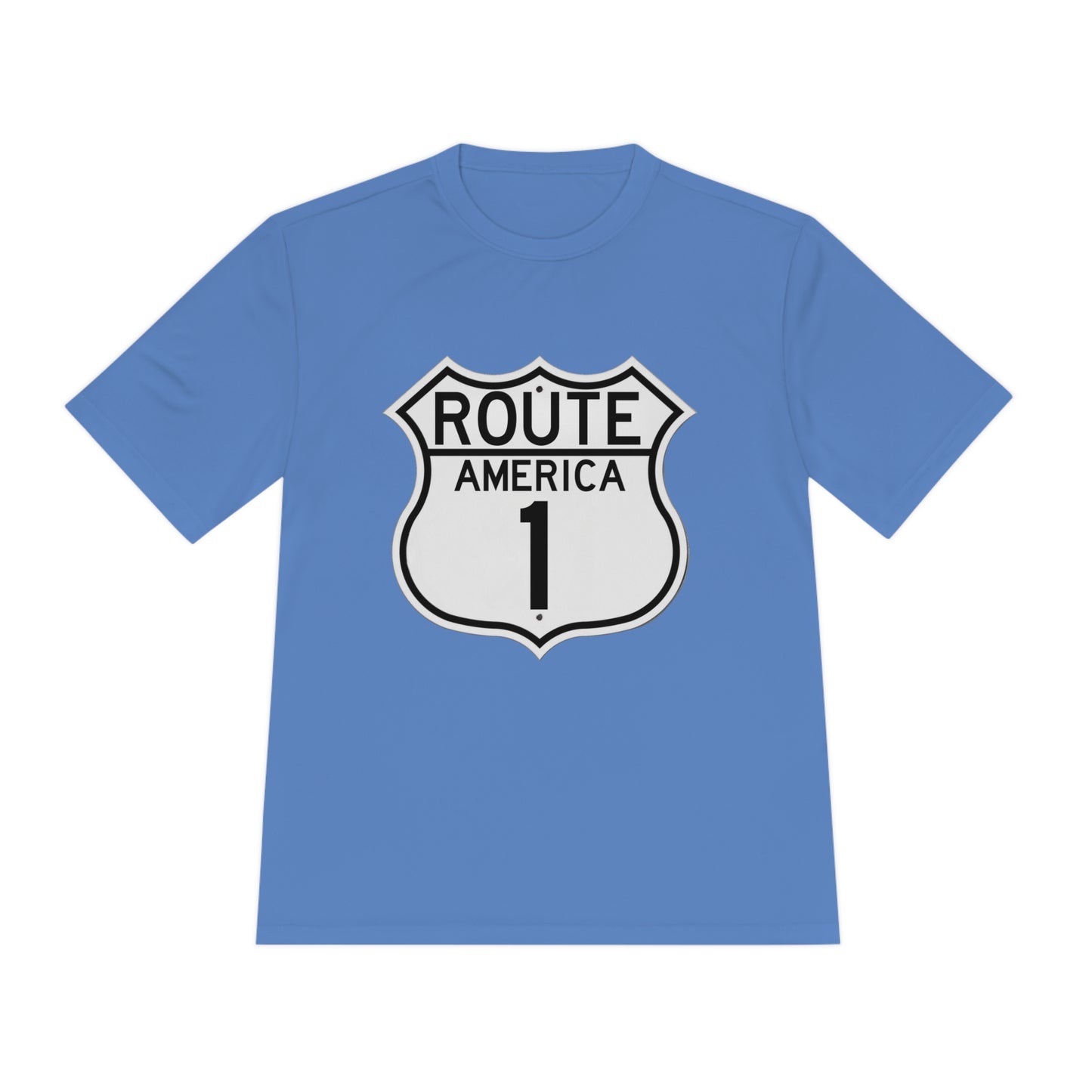 US Route America 1 Unisex Moisture Wicking Tee