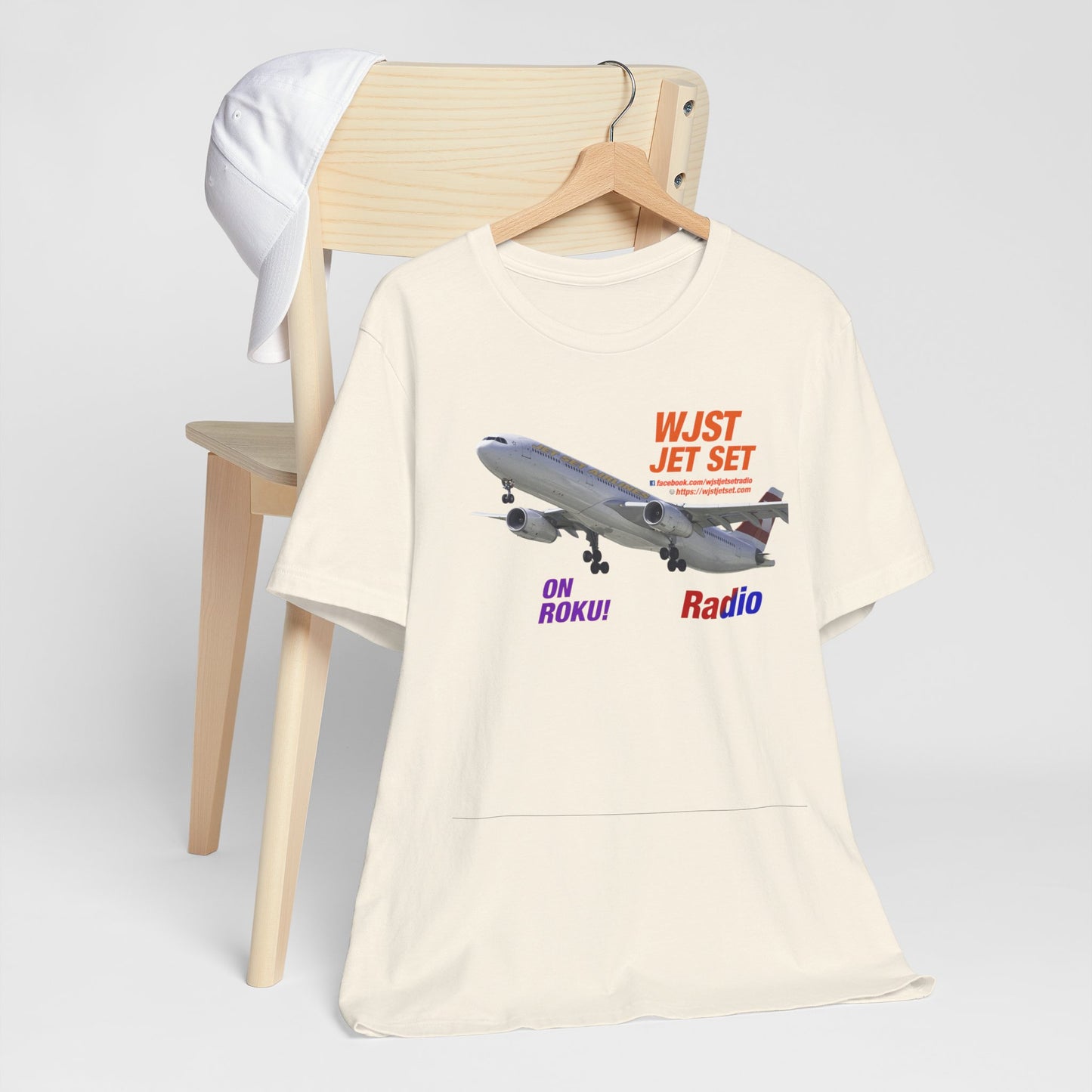 WJST Jet Set Logo Unisex Jersey Short Sleeve Tee