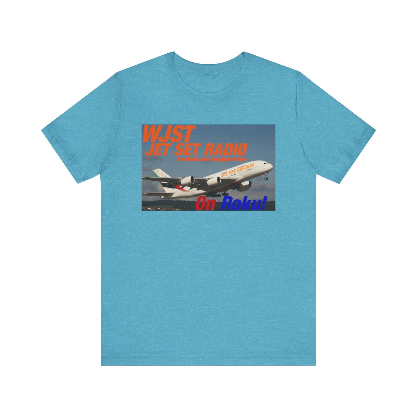 WJST Jet Set Logo Unisex Jersey Short Sleeve Tee