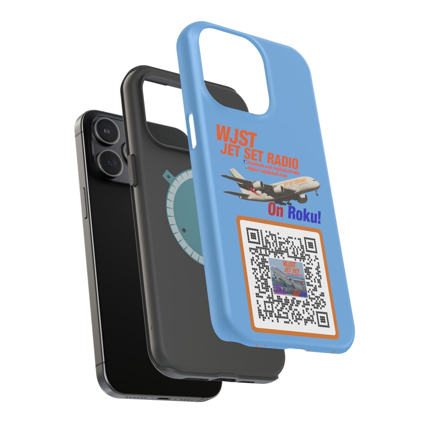 WJST Jet Set iPhone Magnetic Tough Case