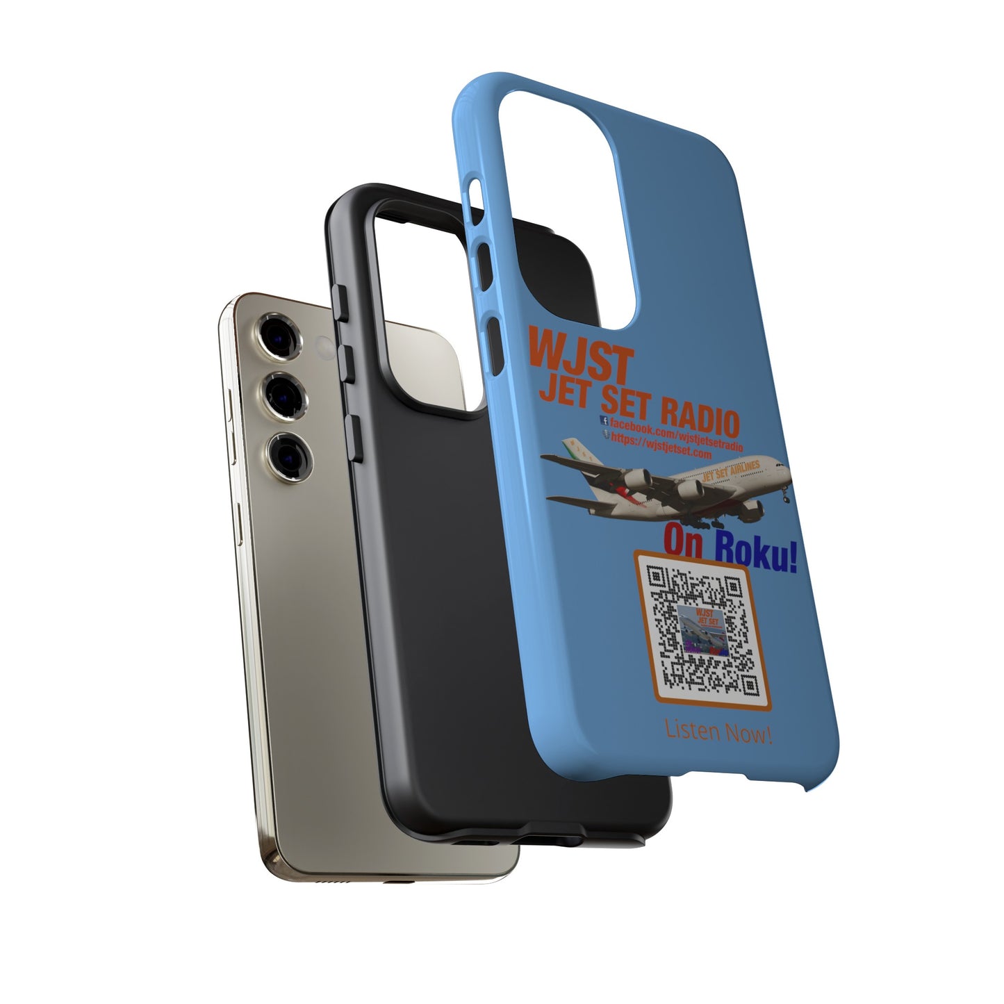 WJST Jet Set Android Tough Phone Case