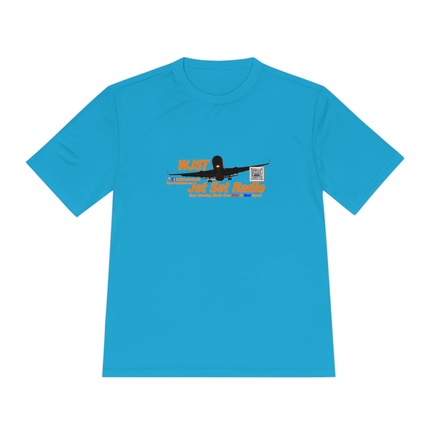 WJST Jet Set Logo Unisex Moisture Wicking Tee