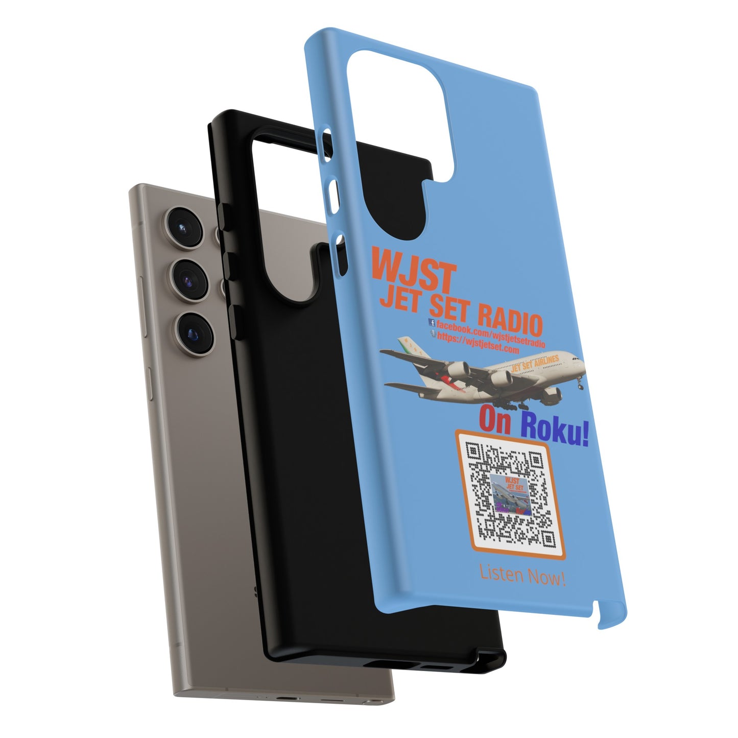 WJST Jet Set Android Tough Phone Case