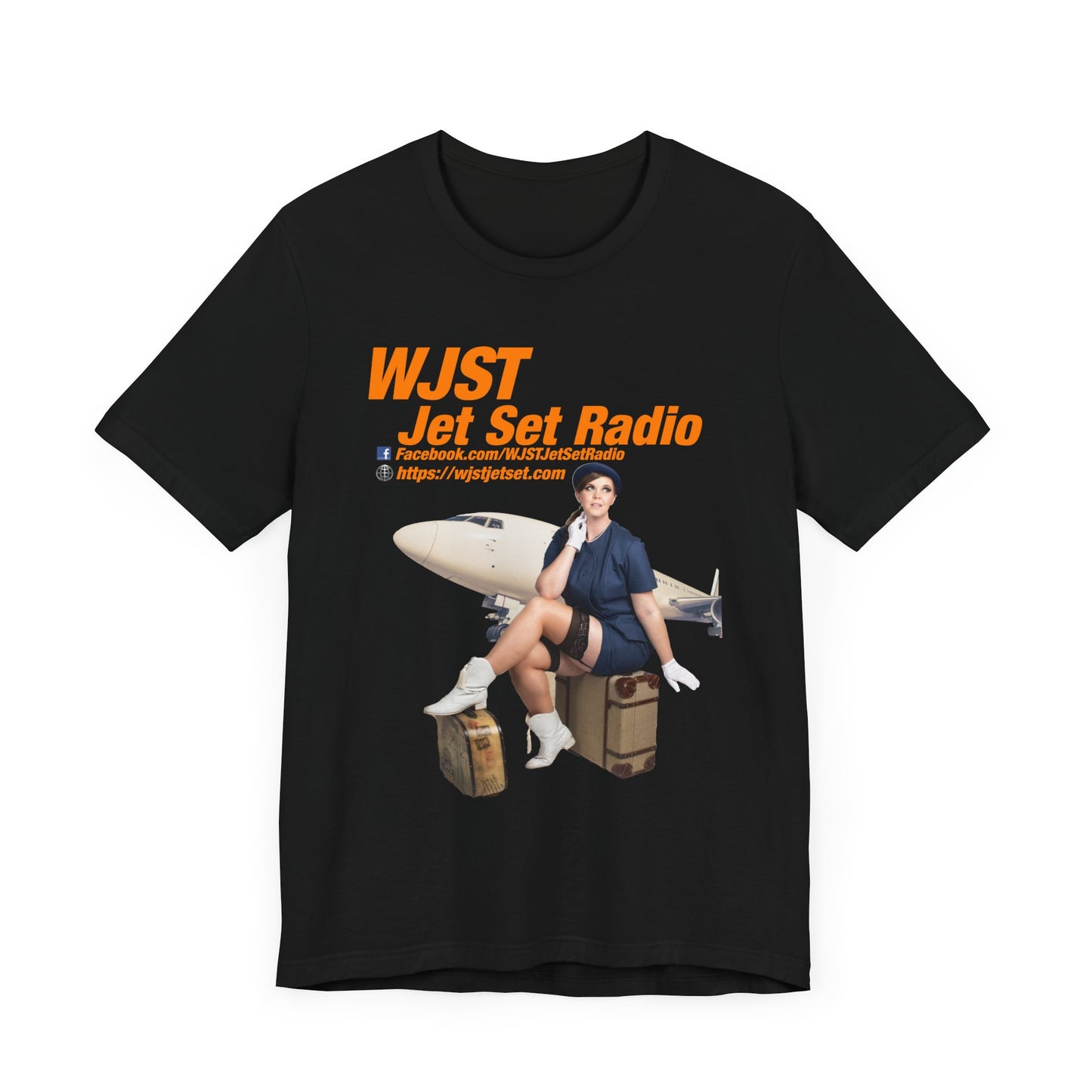 WJST Something Blue Unisex Jersey Short Sleeve Tee