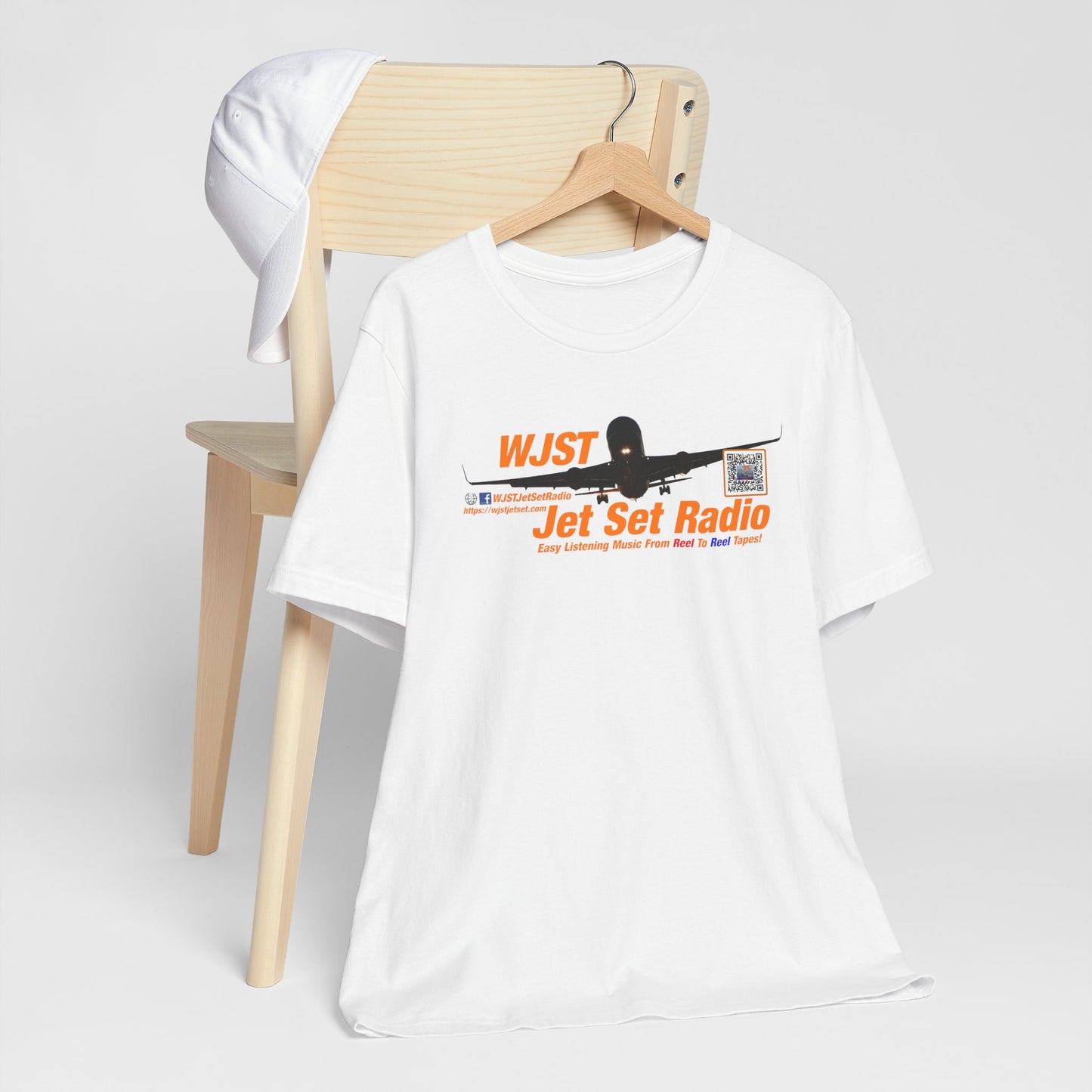 WJST Jet Set Unisex Jersey Short Sleeve Tee