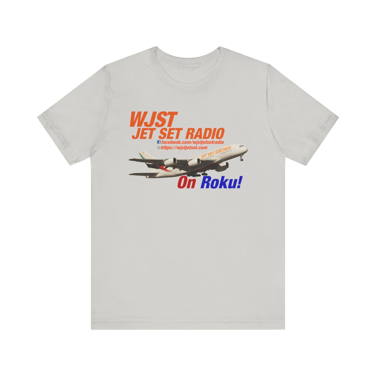 WJST Jet Set Logo Unisex Jersey Short Sleeve Tee