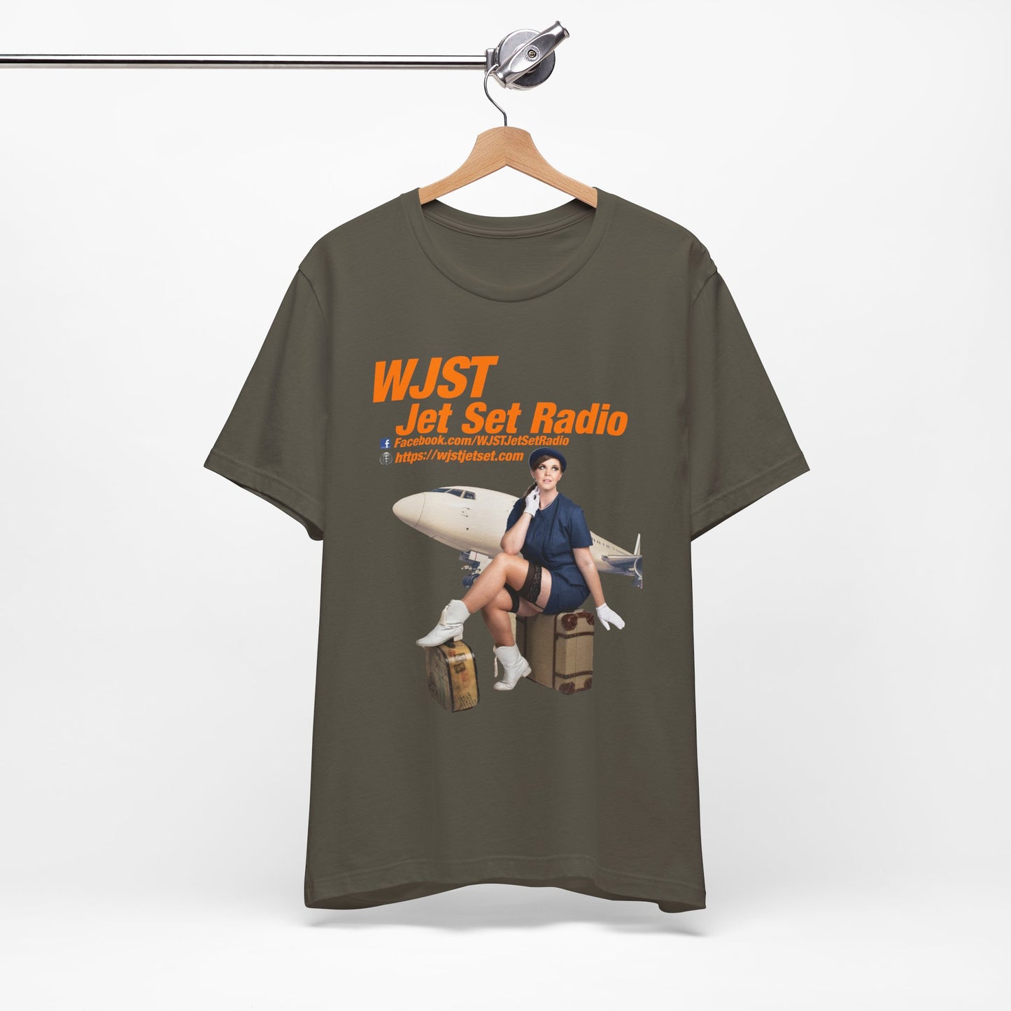 WJST Something Blue Unisex Jersey Short Sleeve Tee