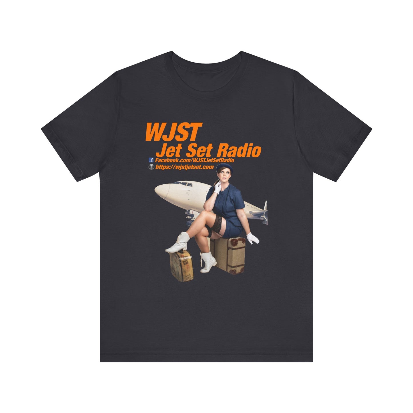 WJST Something Blue Unisex Jersey Short Sleeve Tee