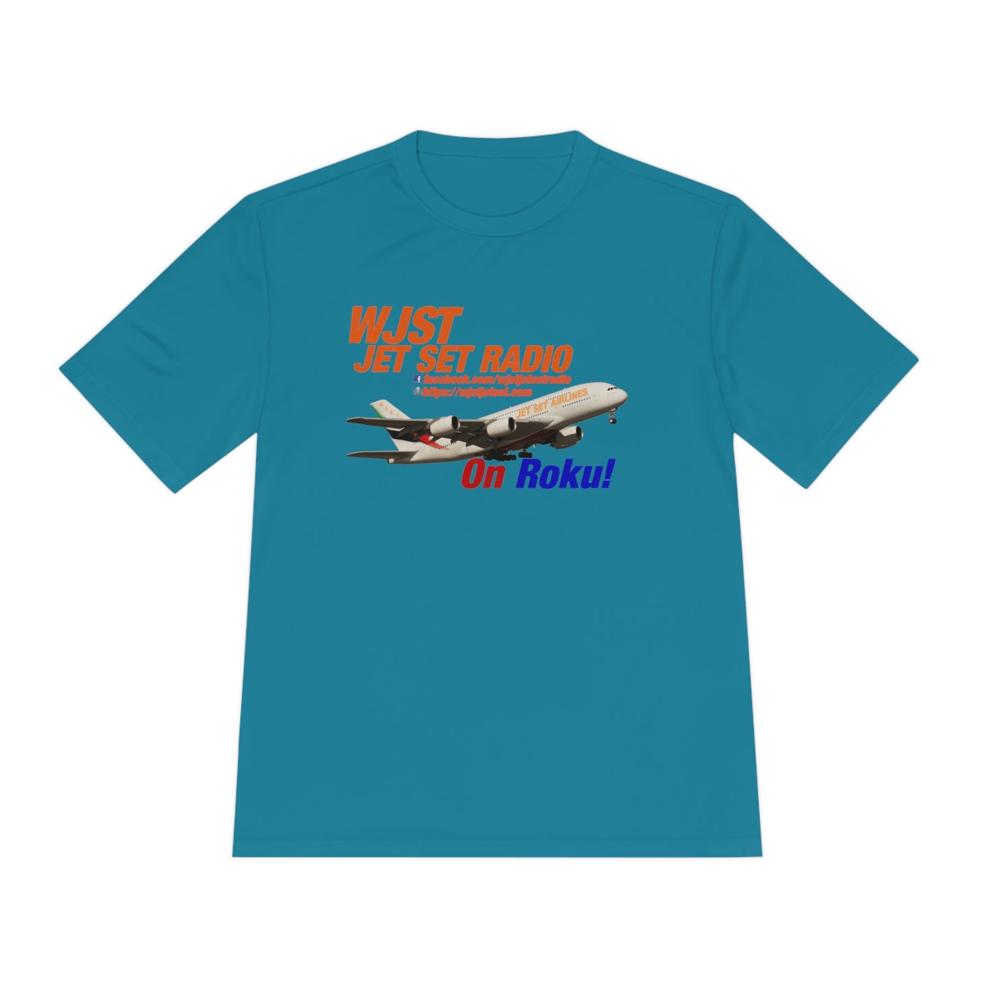 WJST Jet Set Logo Unisex Moisture Wicking Tee