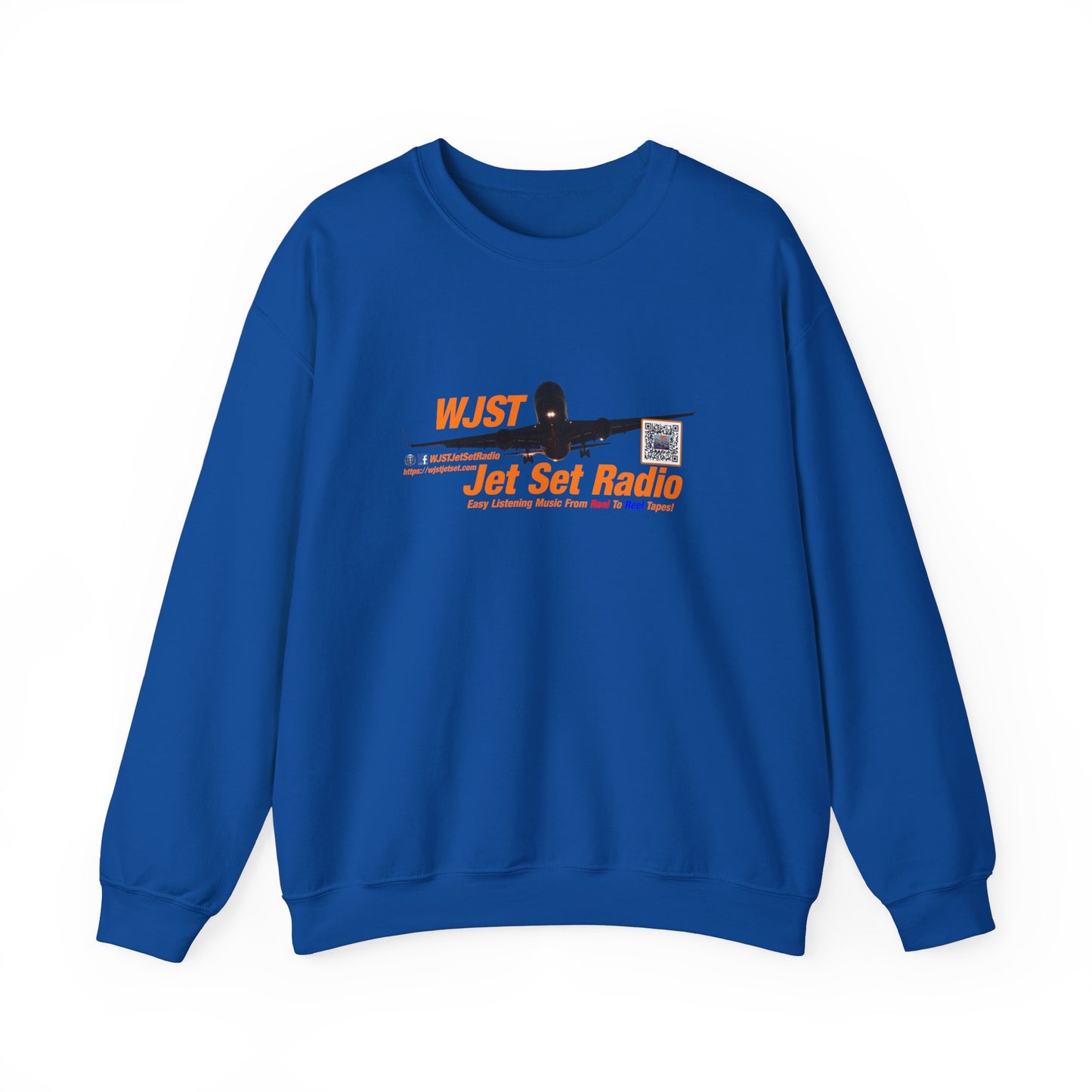 WJST Jet Set Logo Unisex Heavy Blend™ Crewneck Sweatshirt