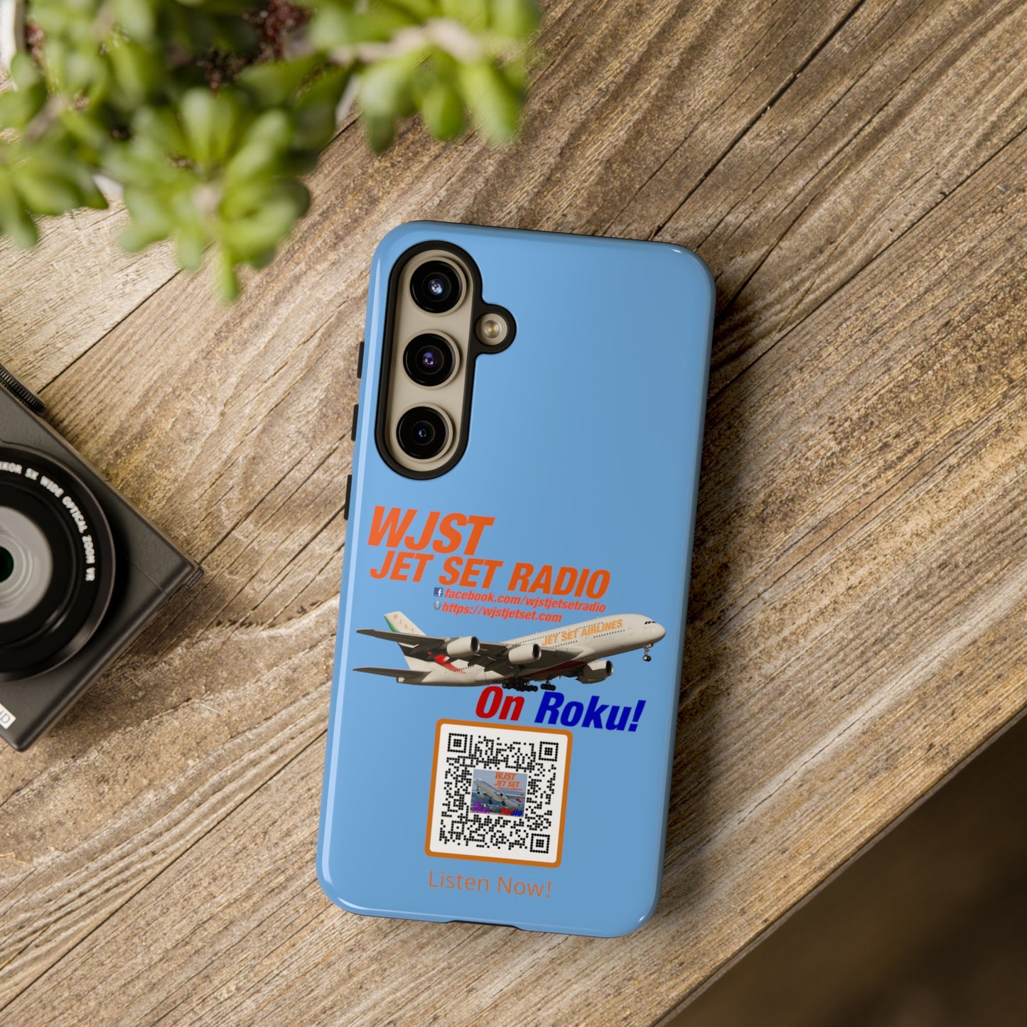 WJST Jet Set Android Tough Phone Case