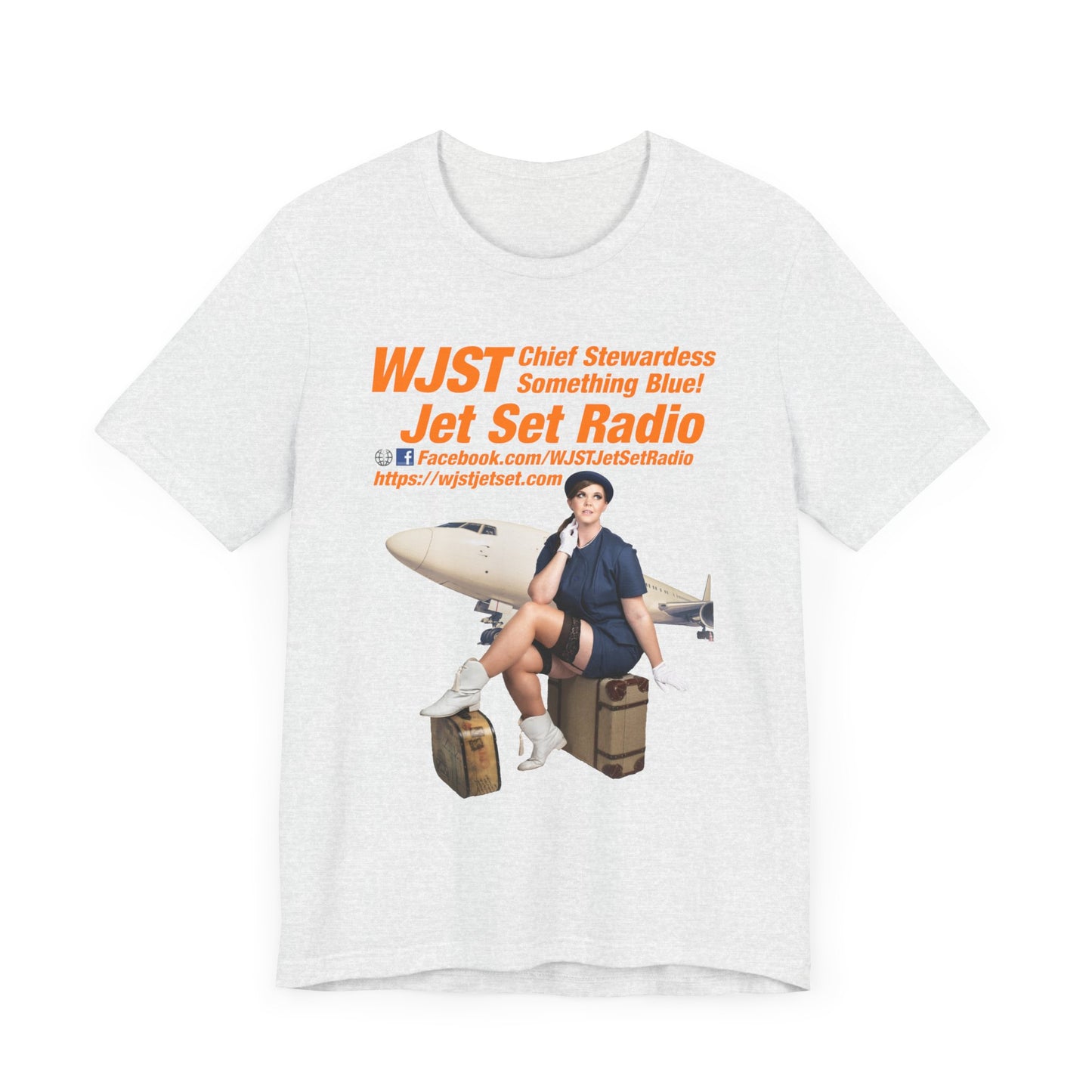 WJST Something Blue Unisex Jersey Short Sleeve Tee