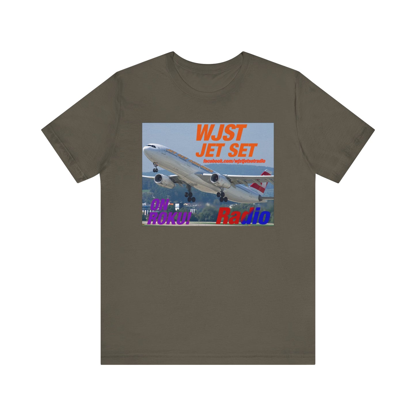 Jet Set Airlines Unisex Jersey Short Sleeve Tee