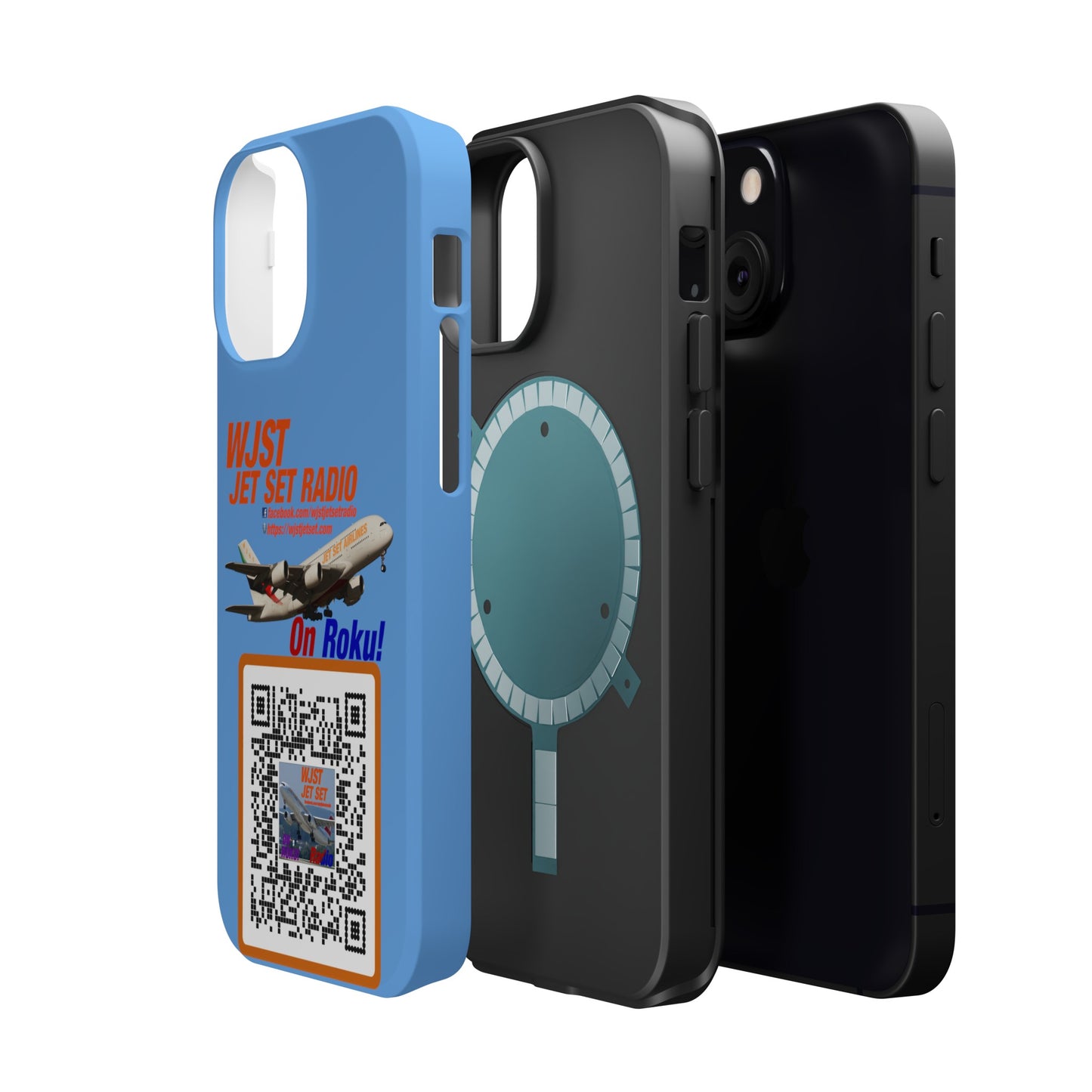 WJST Jet Set iPhone Magnetic Tough Case