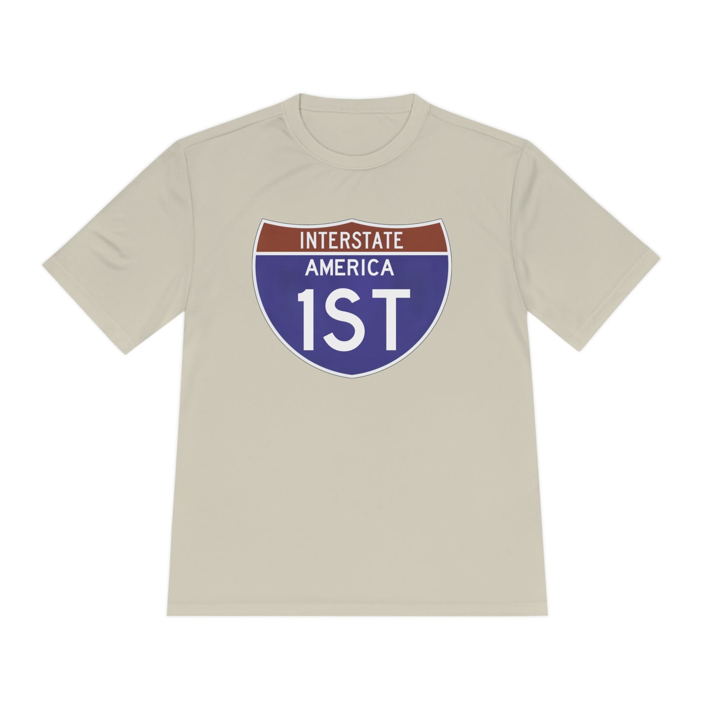 Interstate America 1 ST Unisex Moisture Wicking Tee