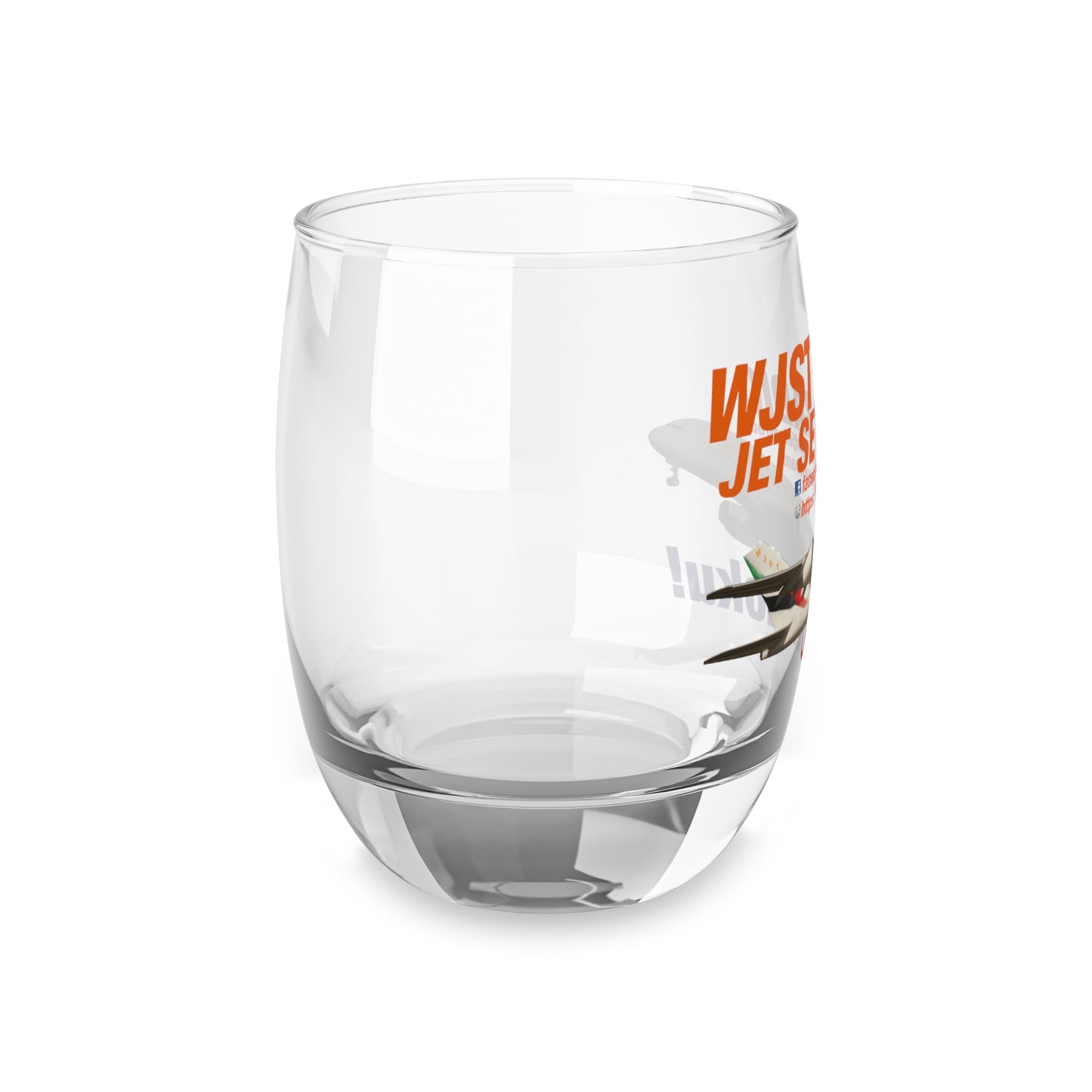 WJST Jet Set Whiskey Glass B 6oz