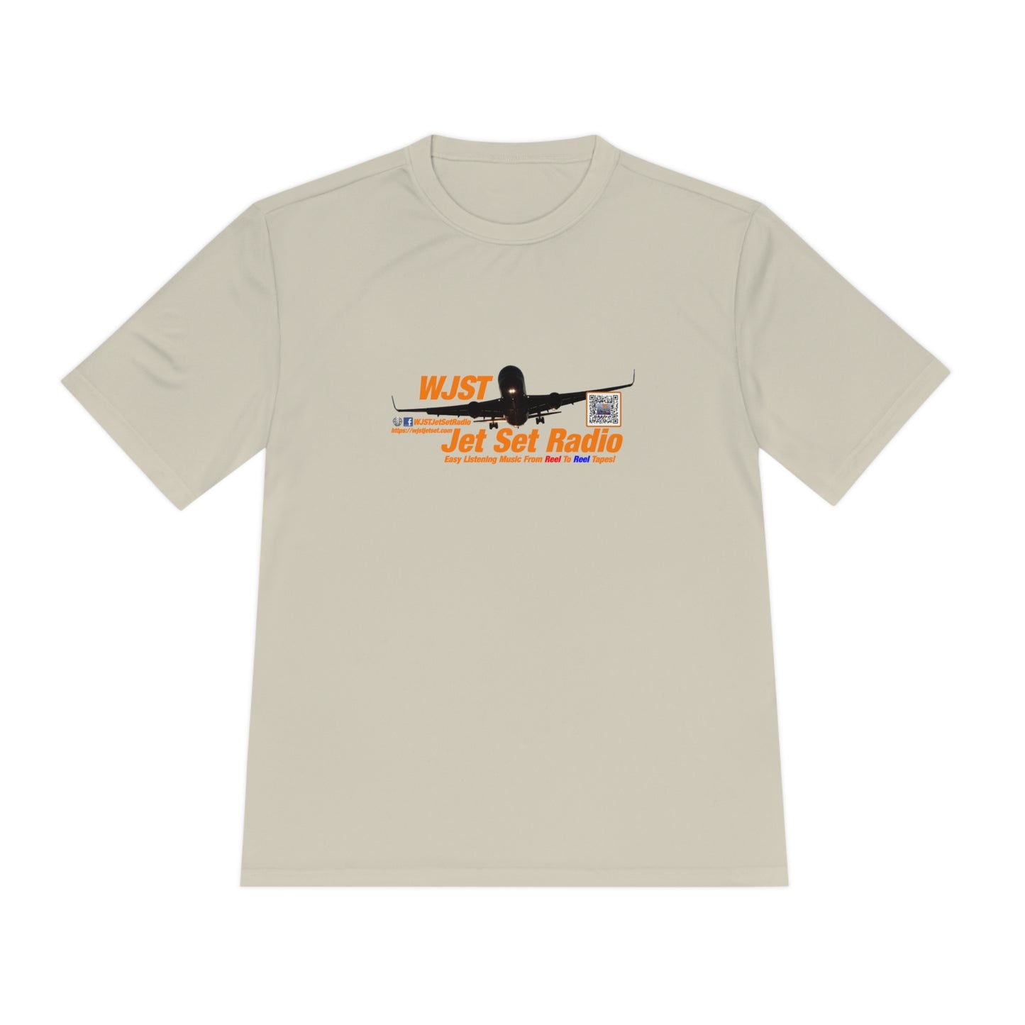 WJST Jet Set Logo Unisex Moisture Wicking Tee