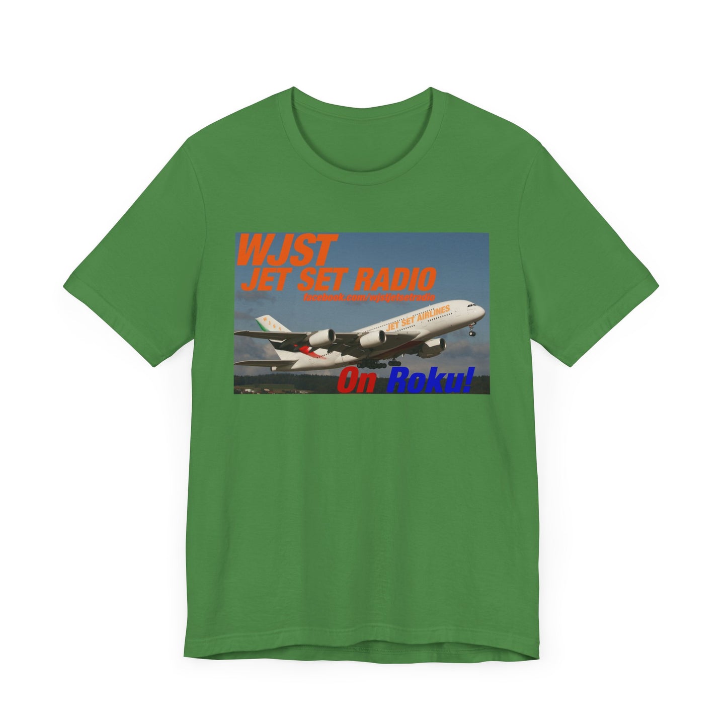 WJST Jet Set Logo Unisex Jersey Short Sleeve Tee