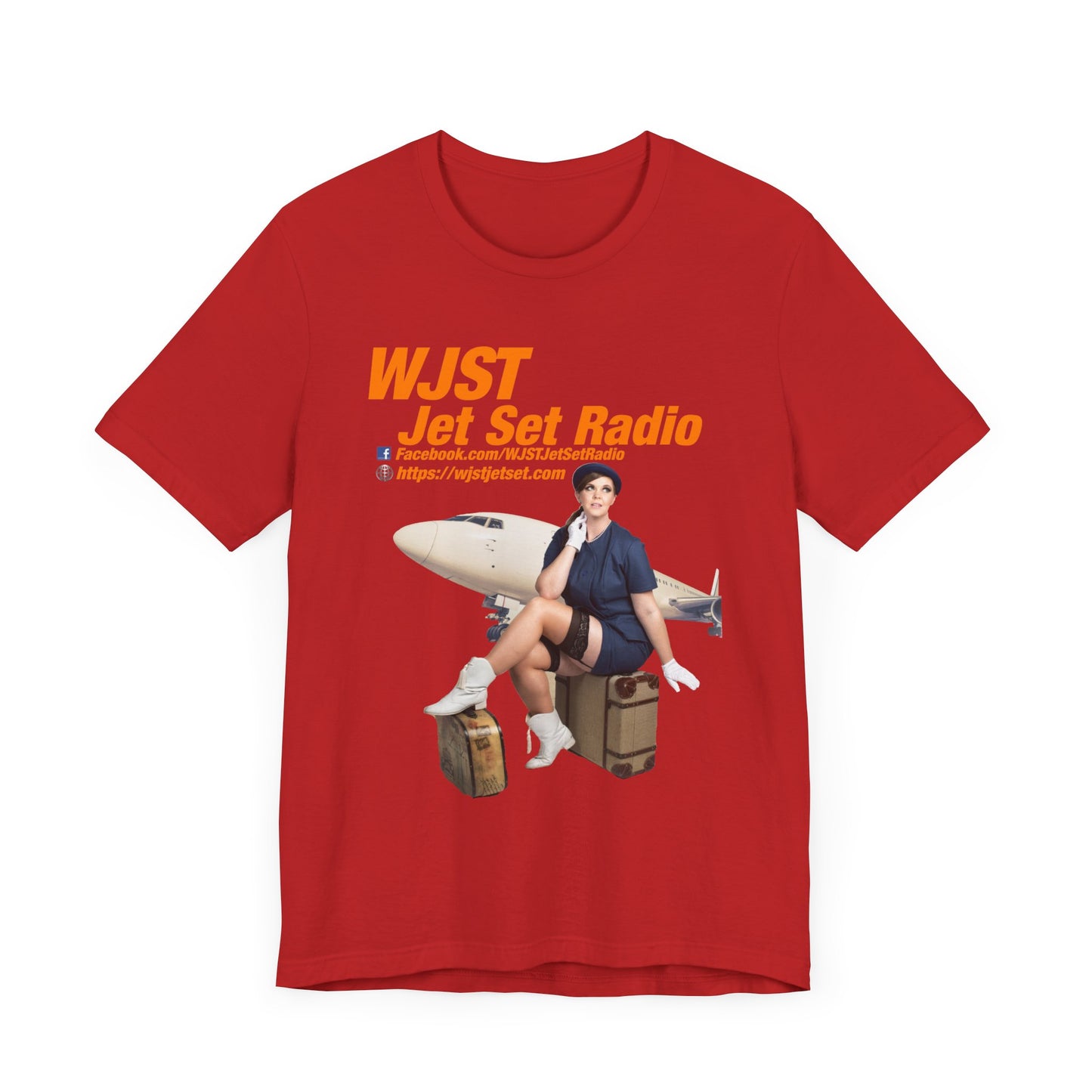 WJST Something Blue Unisex Jersey Short Sleeve Tee