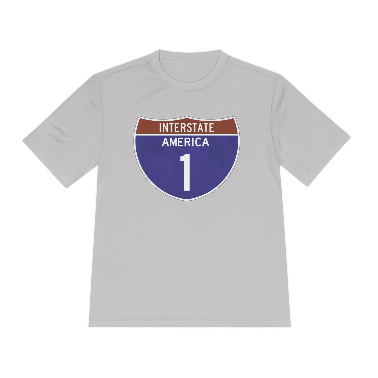 Interstate America 1 Unisex Moisture Wicking Tee