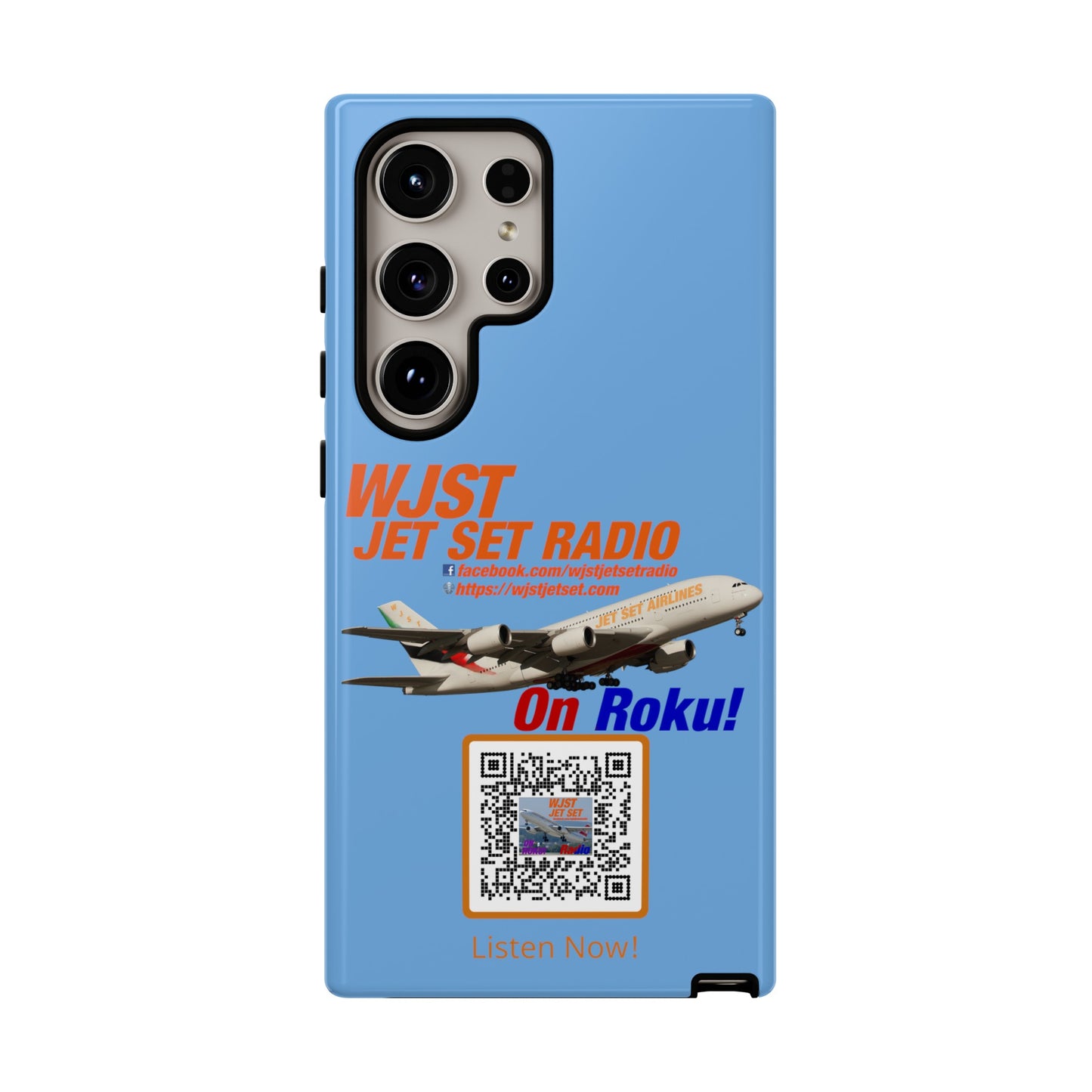 WJST Jet Set Android Tough Phone Case