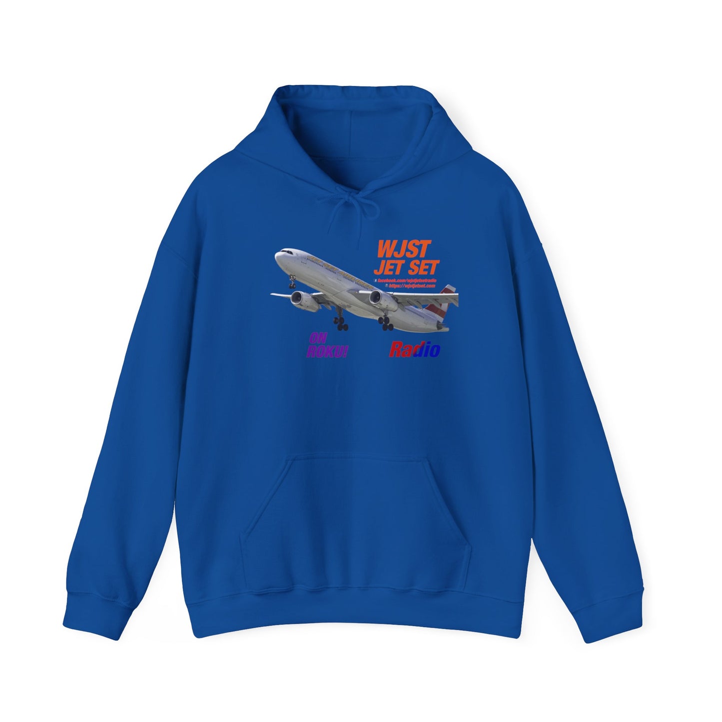 WJST Jet Set Logo Unisex Heavy Blend™ Hooded Sweatshirt