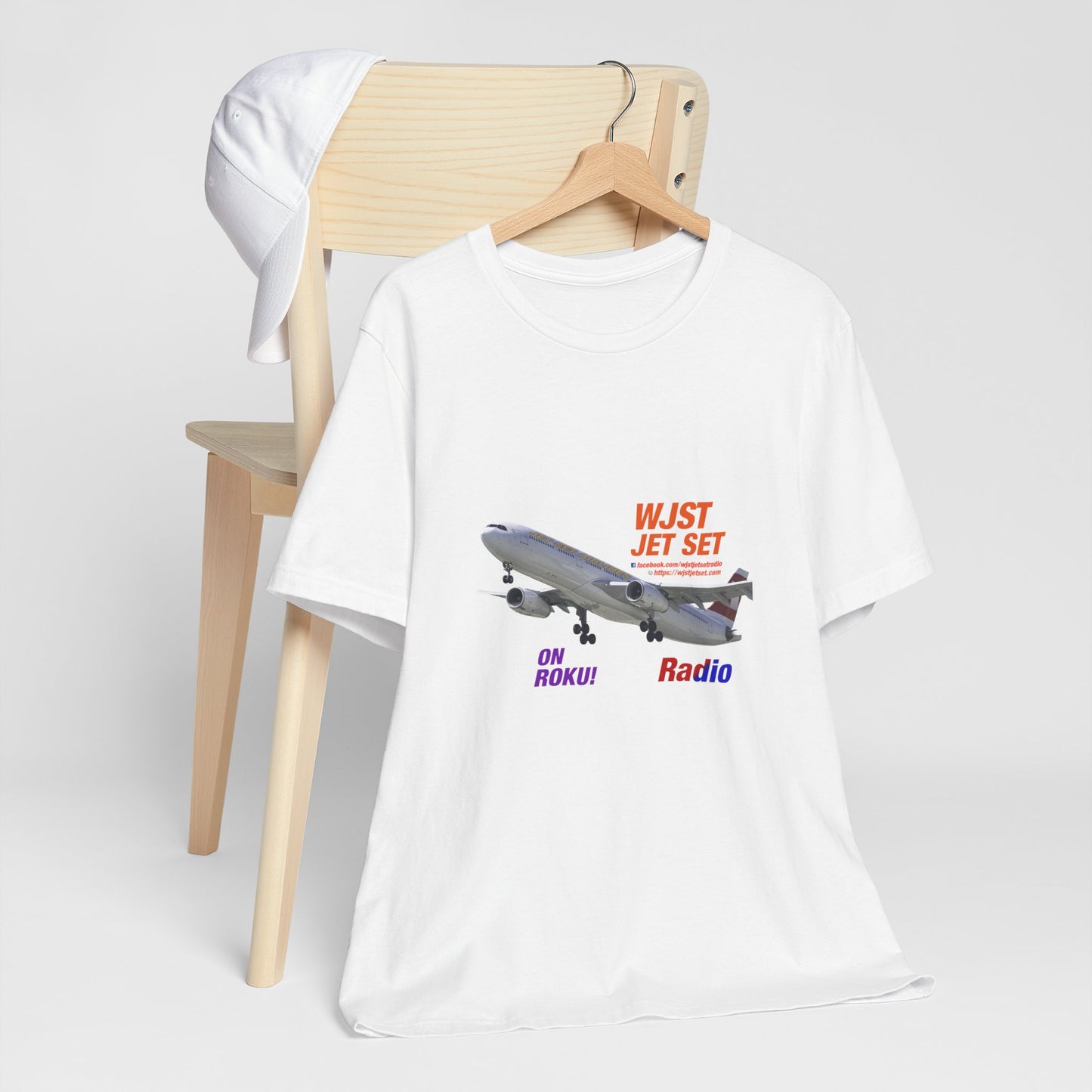 WJST Jet Set Logo Unisex Jersey Short Sleeve Tee