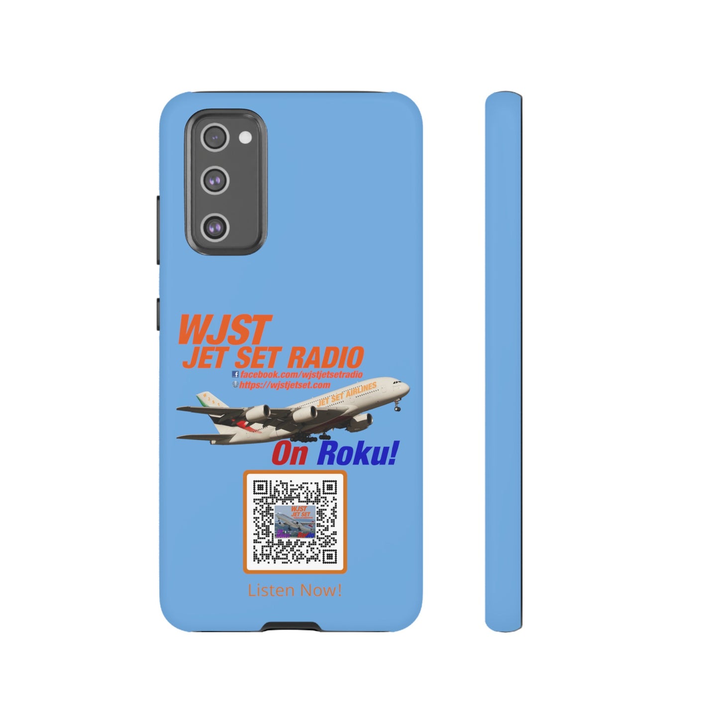 WJST Jet Set Android Tough Phone Case