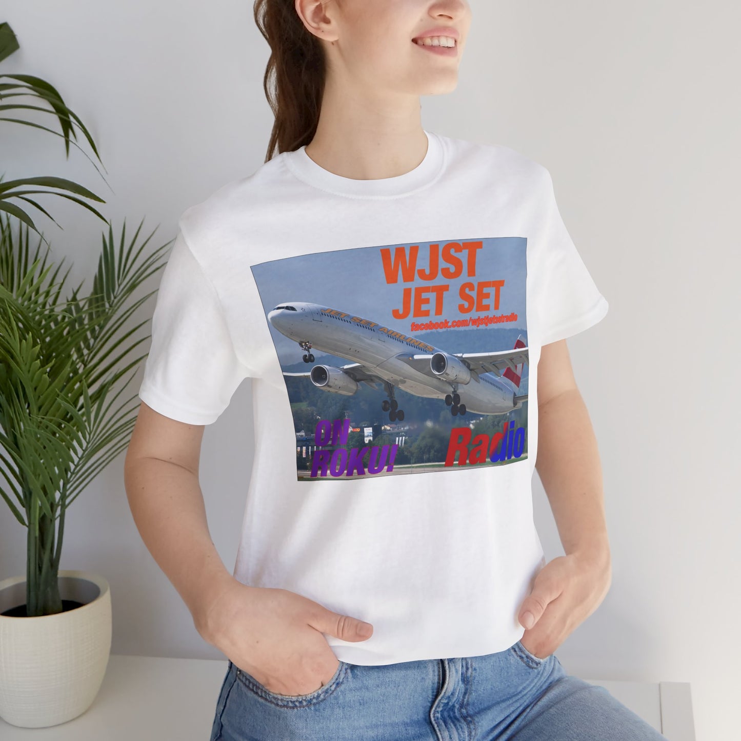 Jet Set Airlines Unisex Jersey Short Sleeve Tee