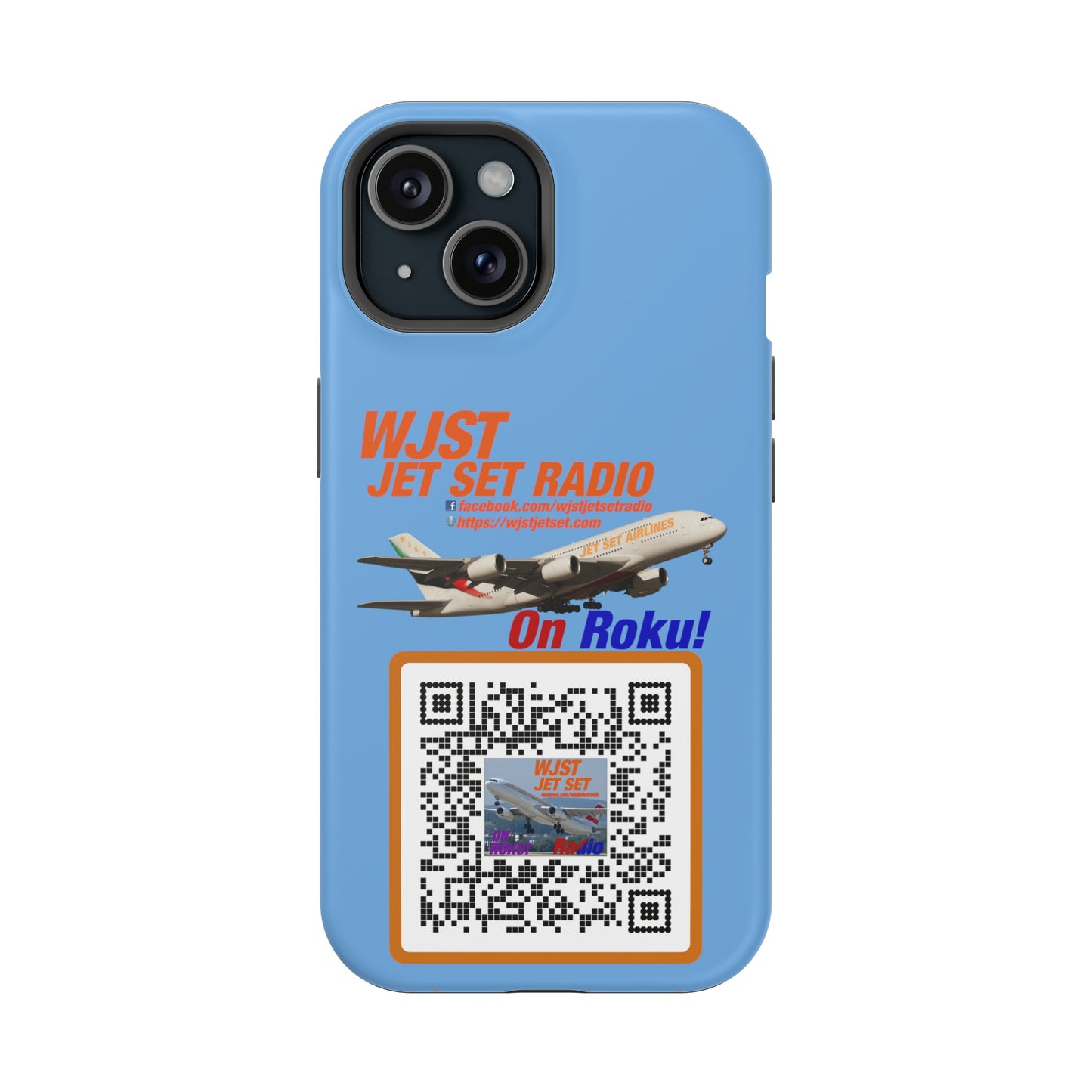 WJST Jet Set iPhone Magnetic Tough Case