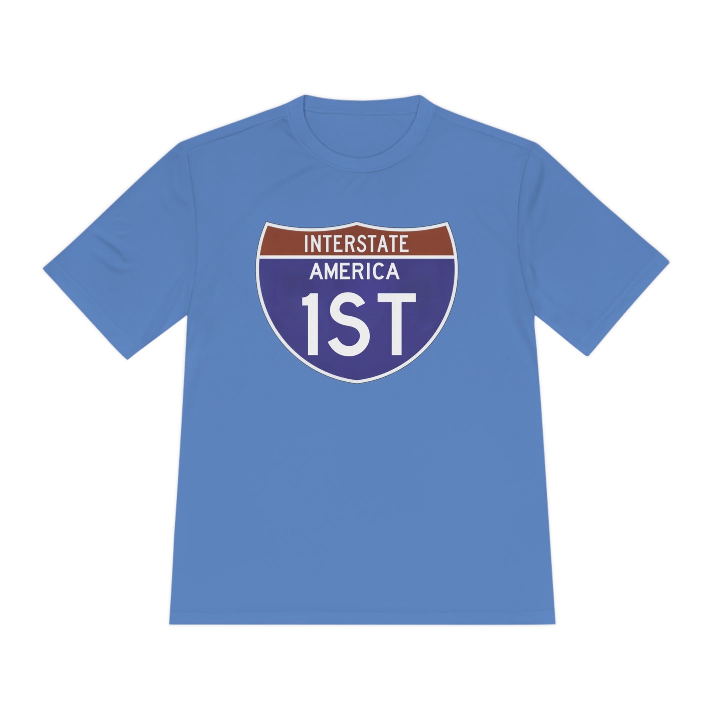 Interstate America 1 ST Unisex Moisture Wicking Tee