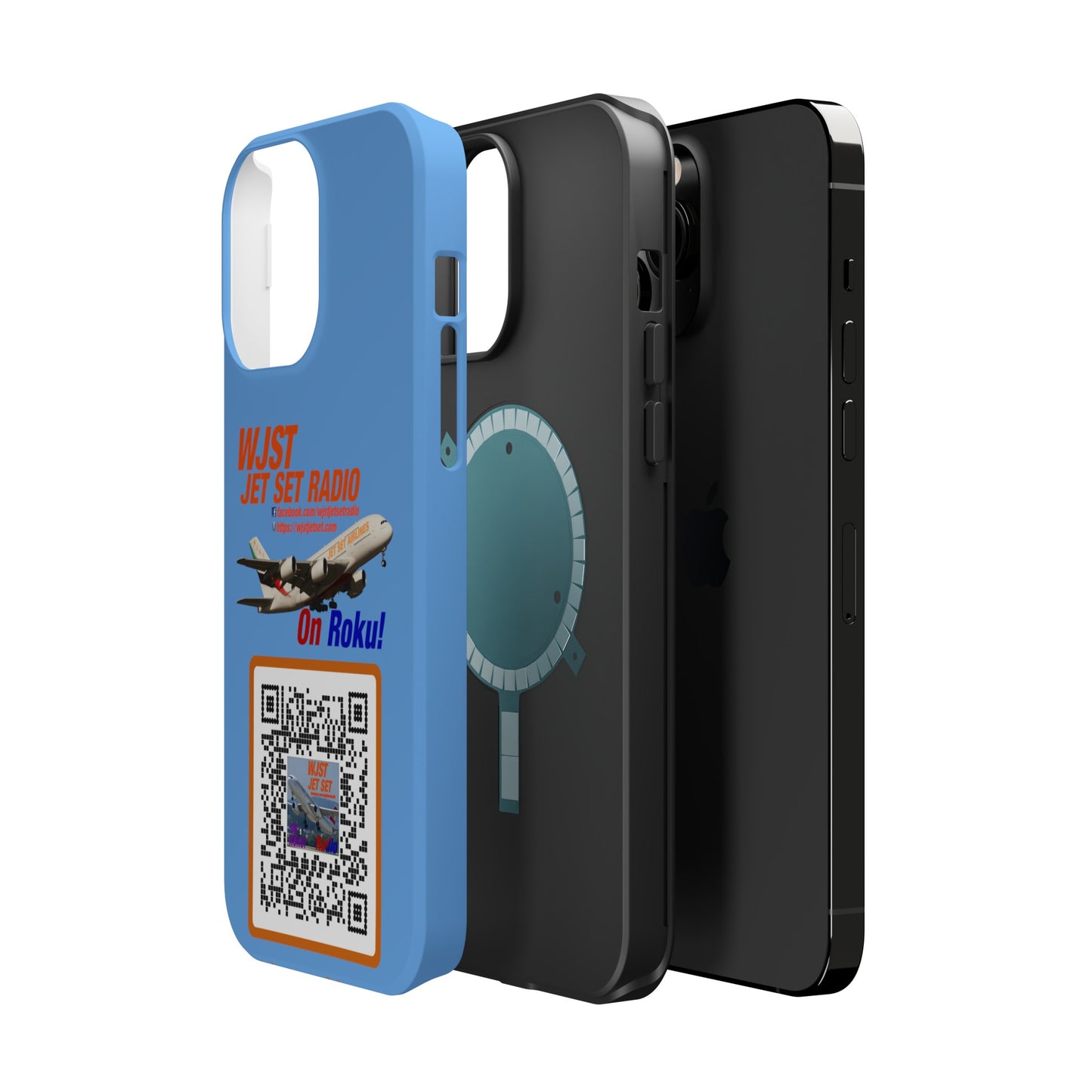 WJST Jet Set iPhone Magnetic Tough Case