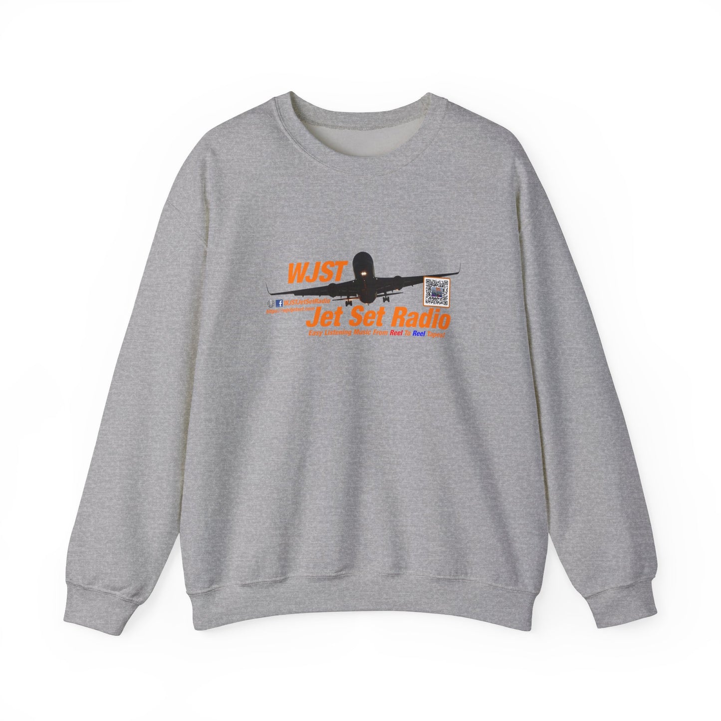 WJST Jet Set Logo Unisex Heavy Blend™ Crewneck Sweatshirt