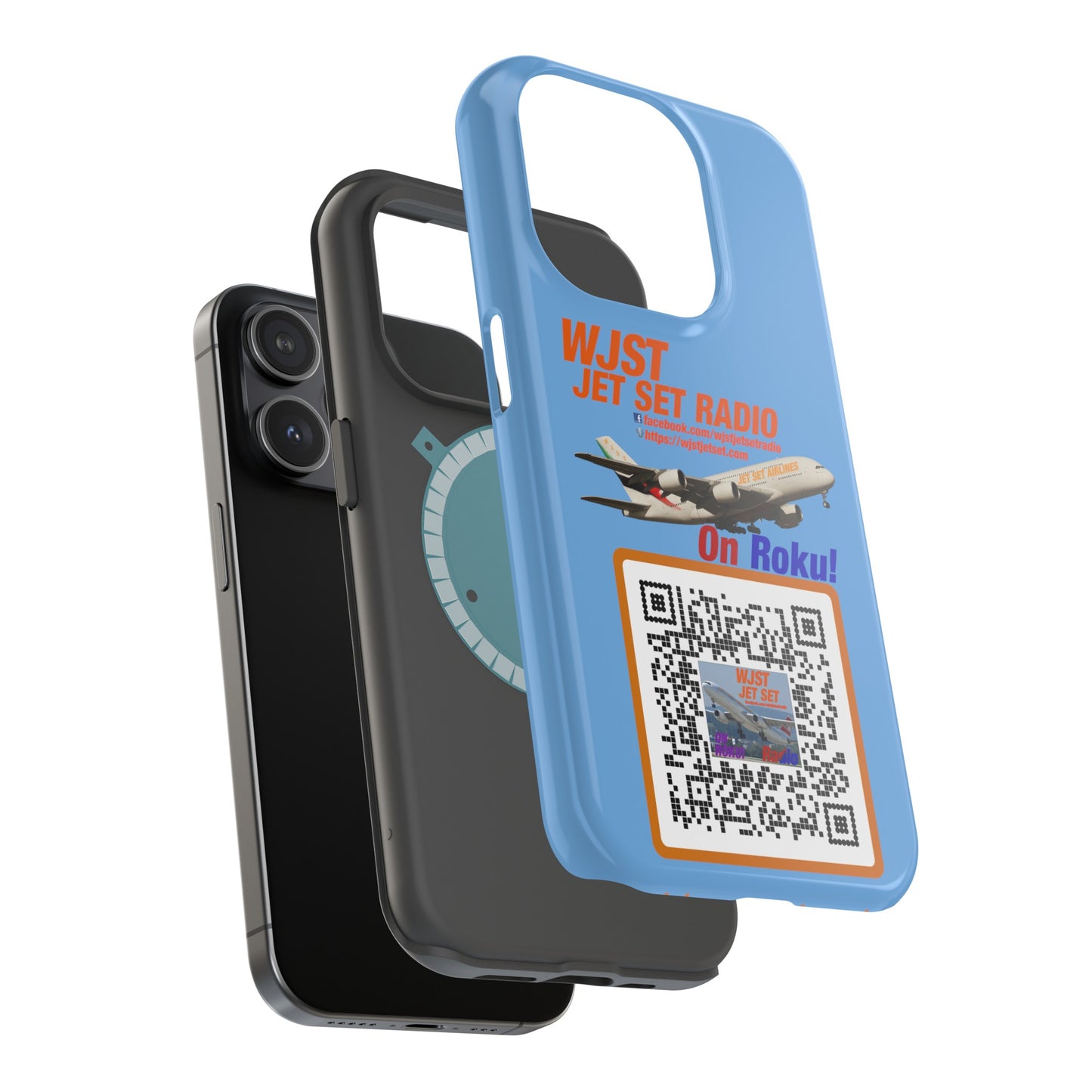 WJST Jet Set iPhone Magnetic Tough Case