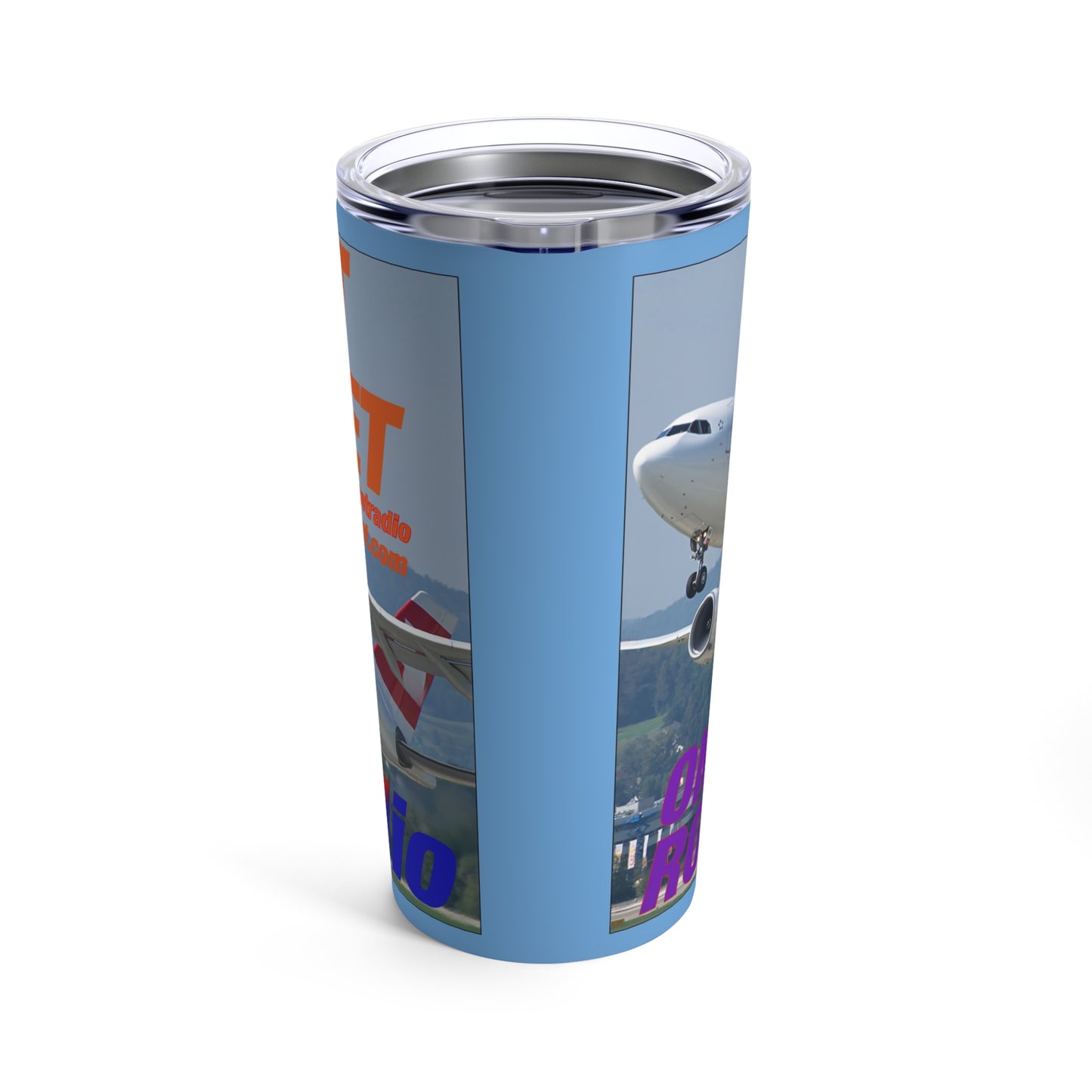 WJST Jet Set Tumbler 20oz